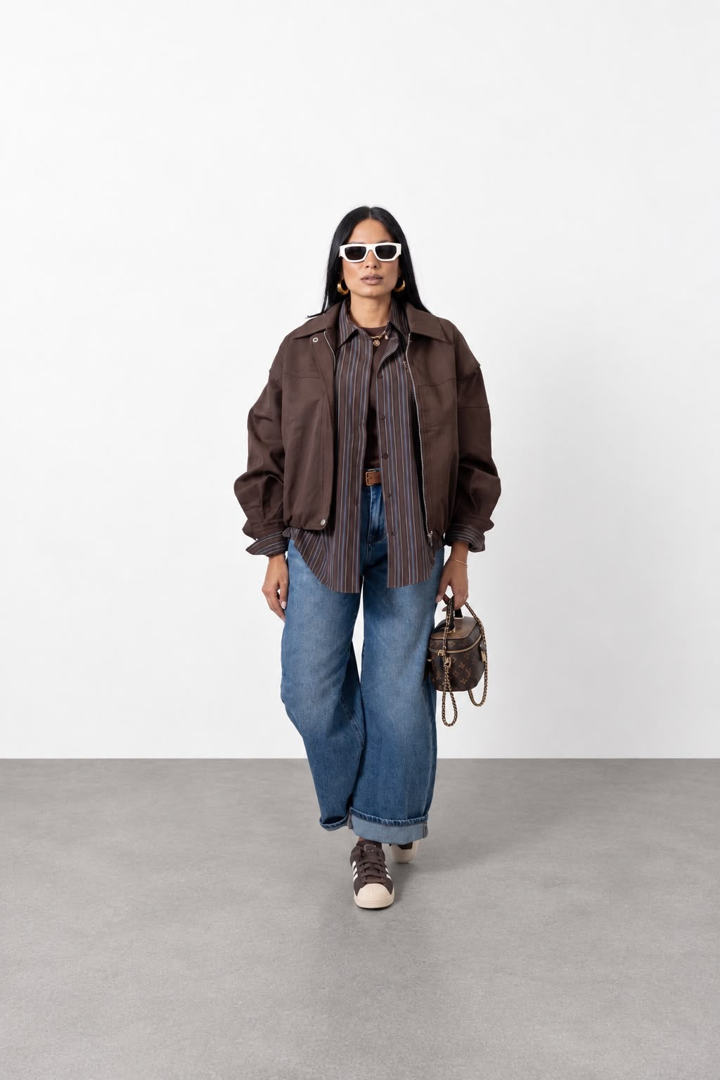 Giubbino Ballon Brown