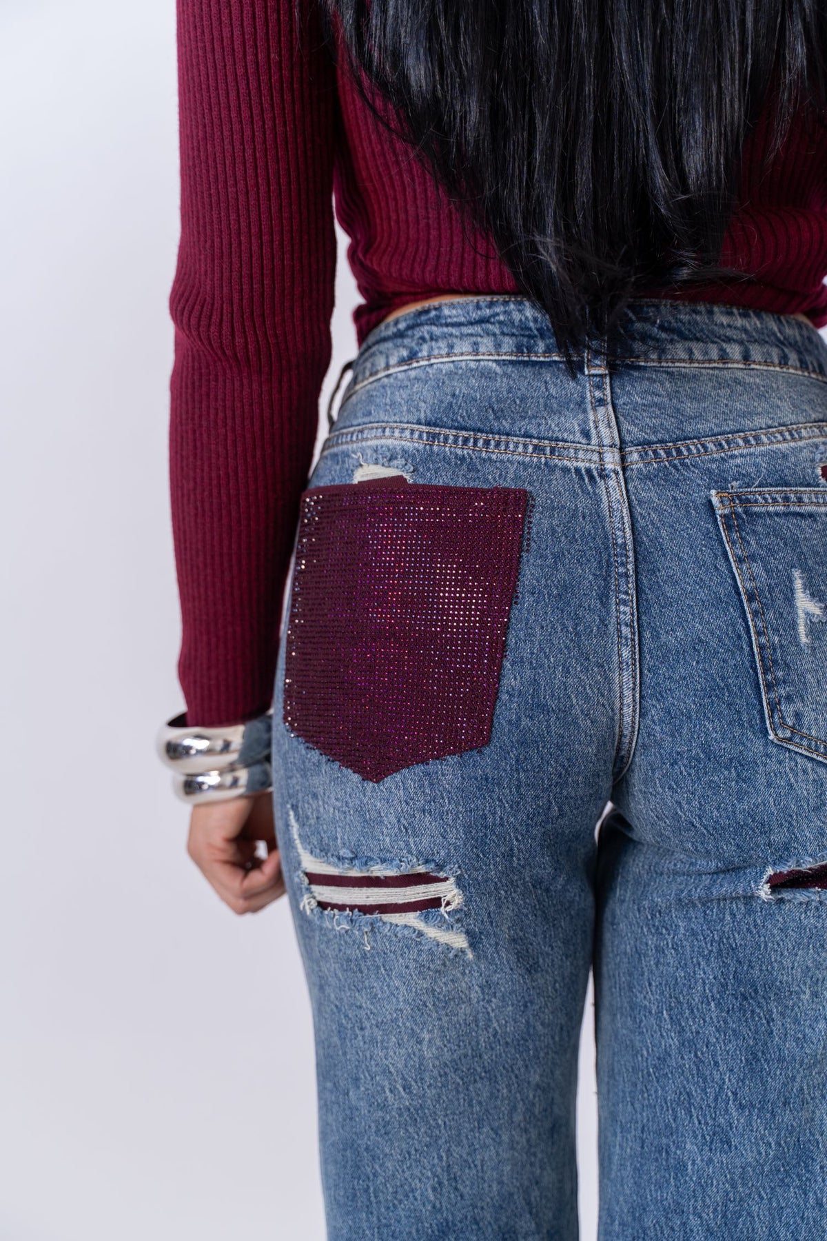 Jeans Pocket Glitter