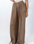 Pantalone Satin Plissè