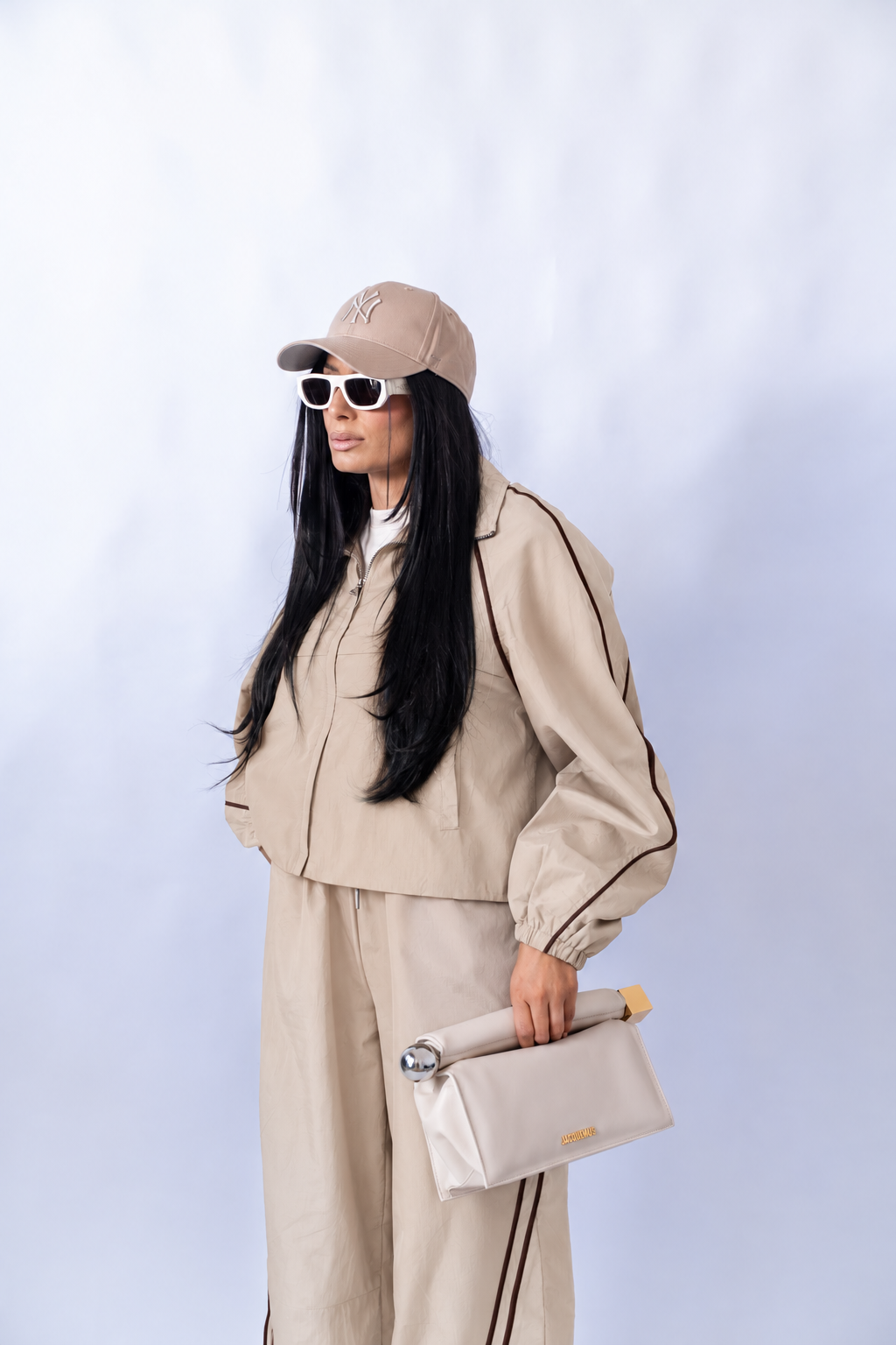 Giacca Over Beige