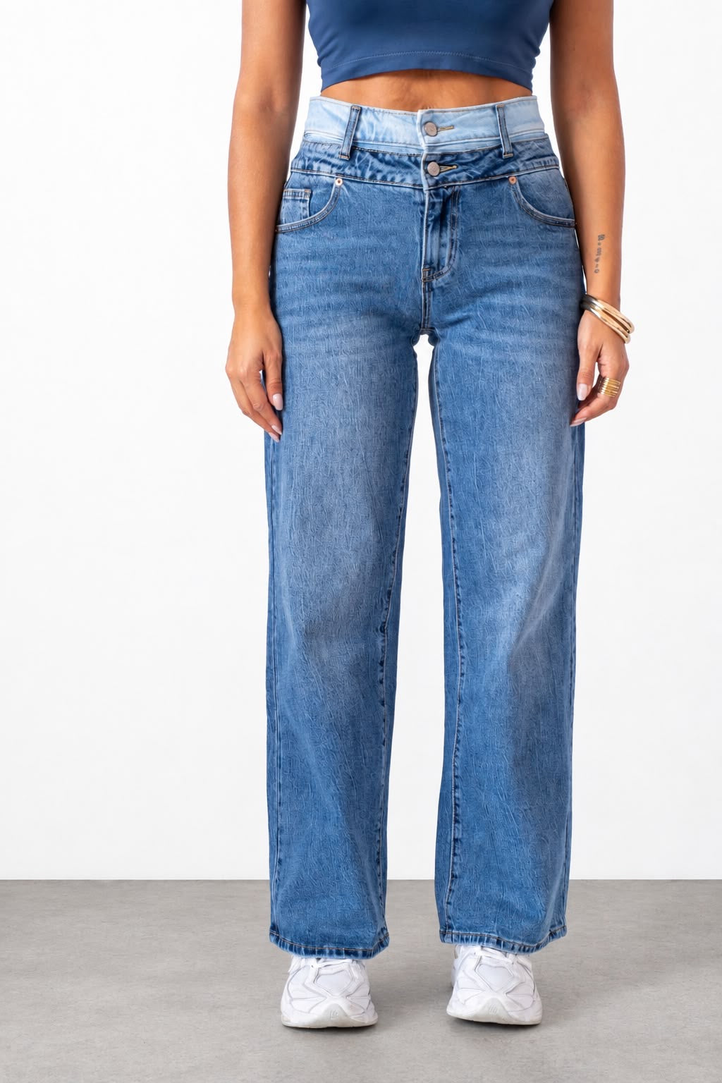 Jeans Double Closure