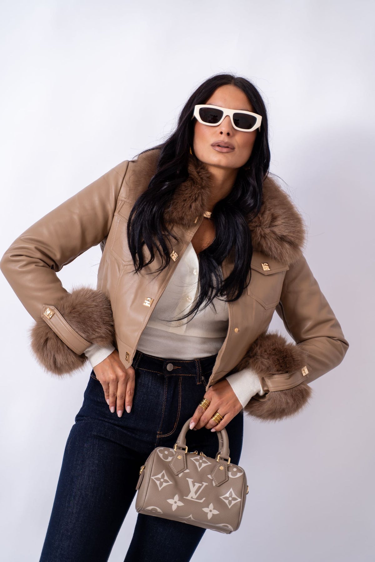 Chiodo In Ecopelle Loren
