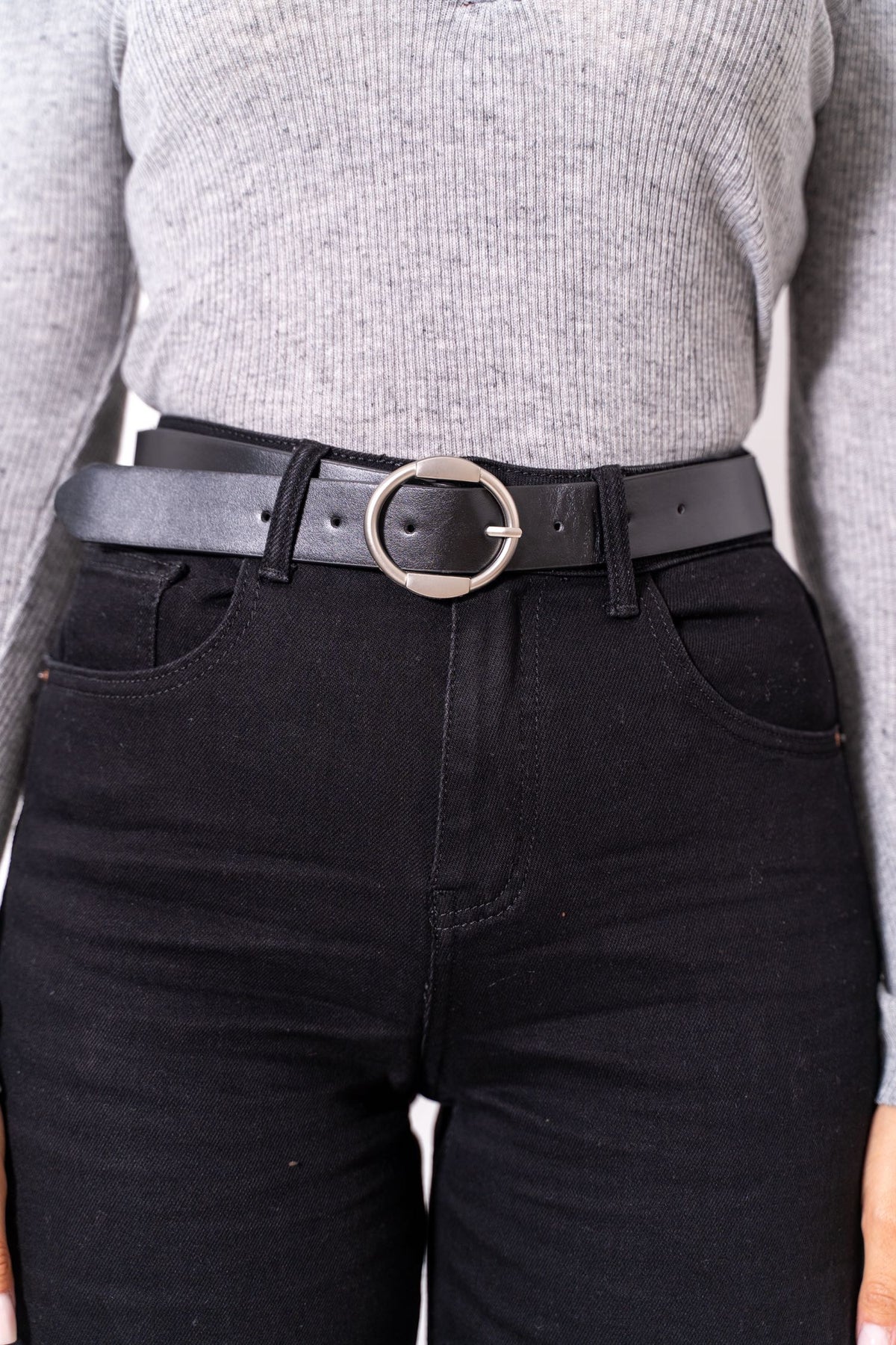Jeans Wide Leg Black
