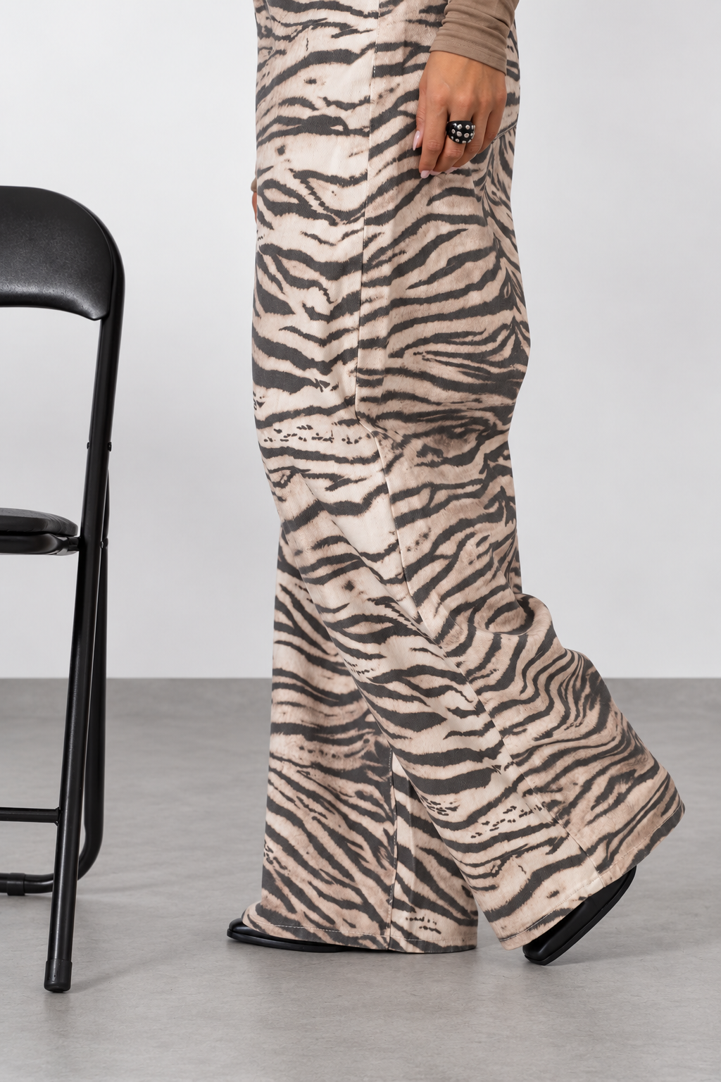 Jeans Wide Leg Tiger
