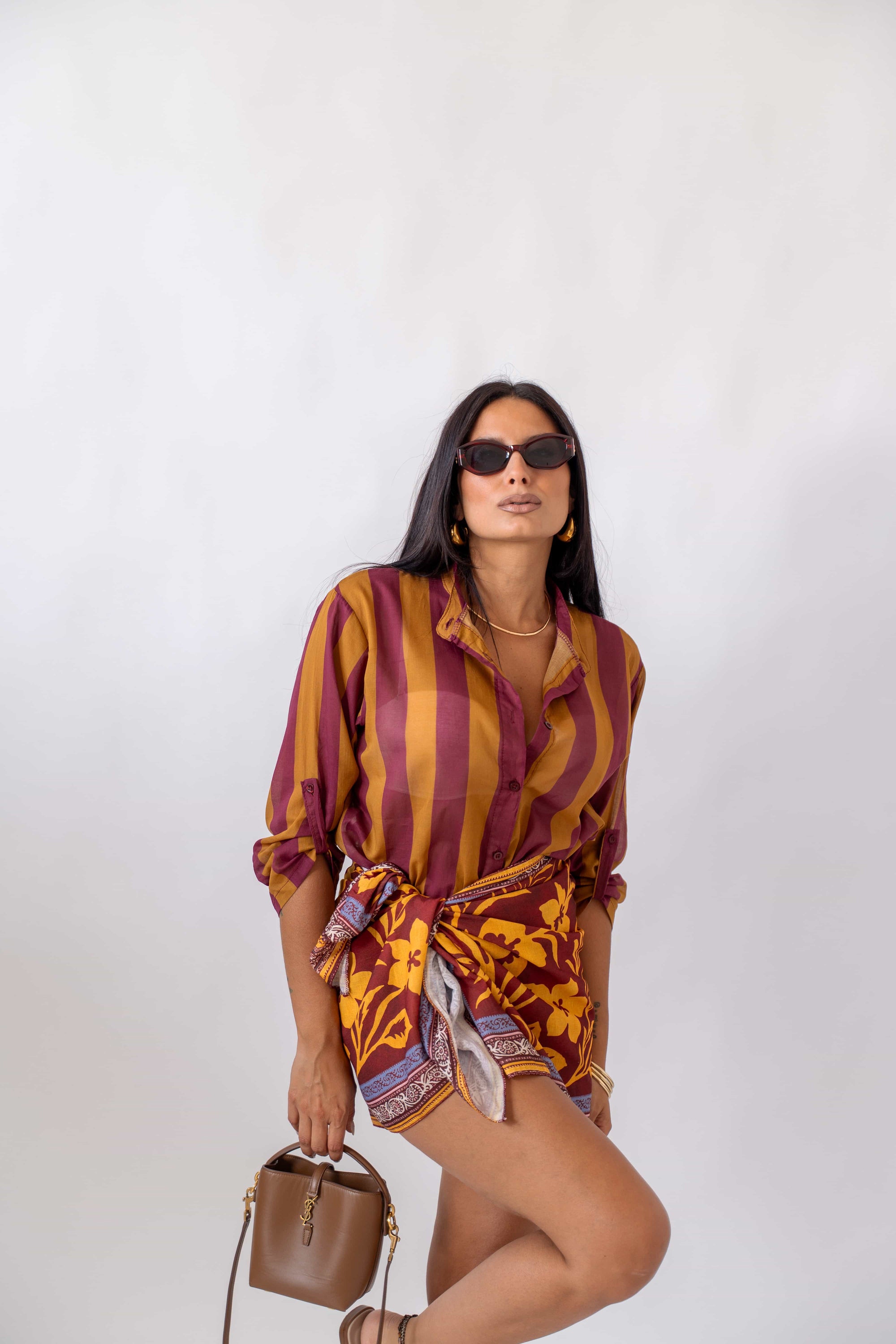 Camicia Line Bordeaux