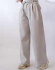 Pantalone Palazzo Con Pinces - Stylish Moda