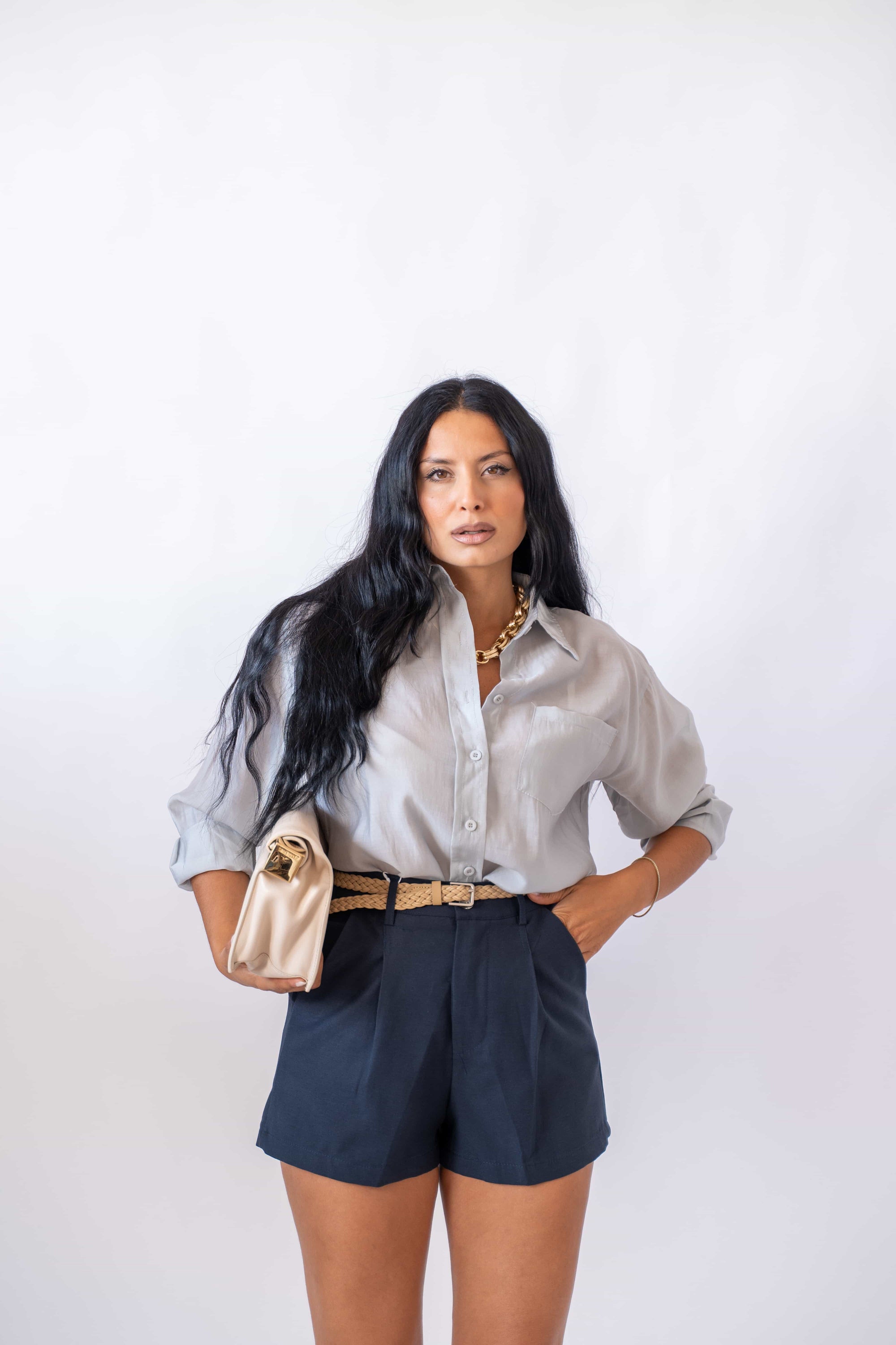 Camicia Light Blue