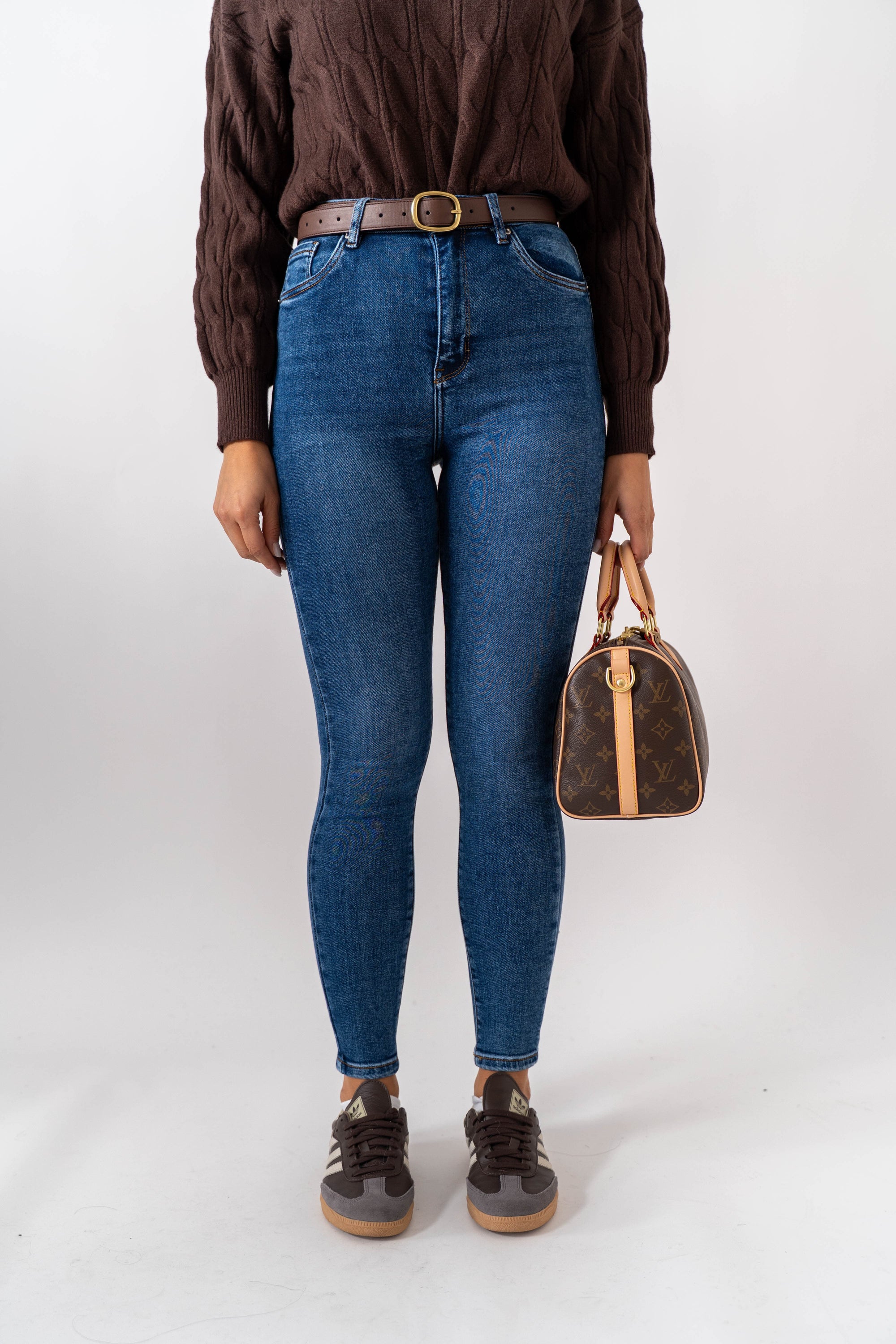 Jeans Skinny Denim Blu