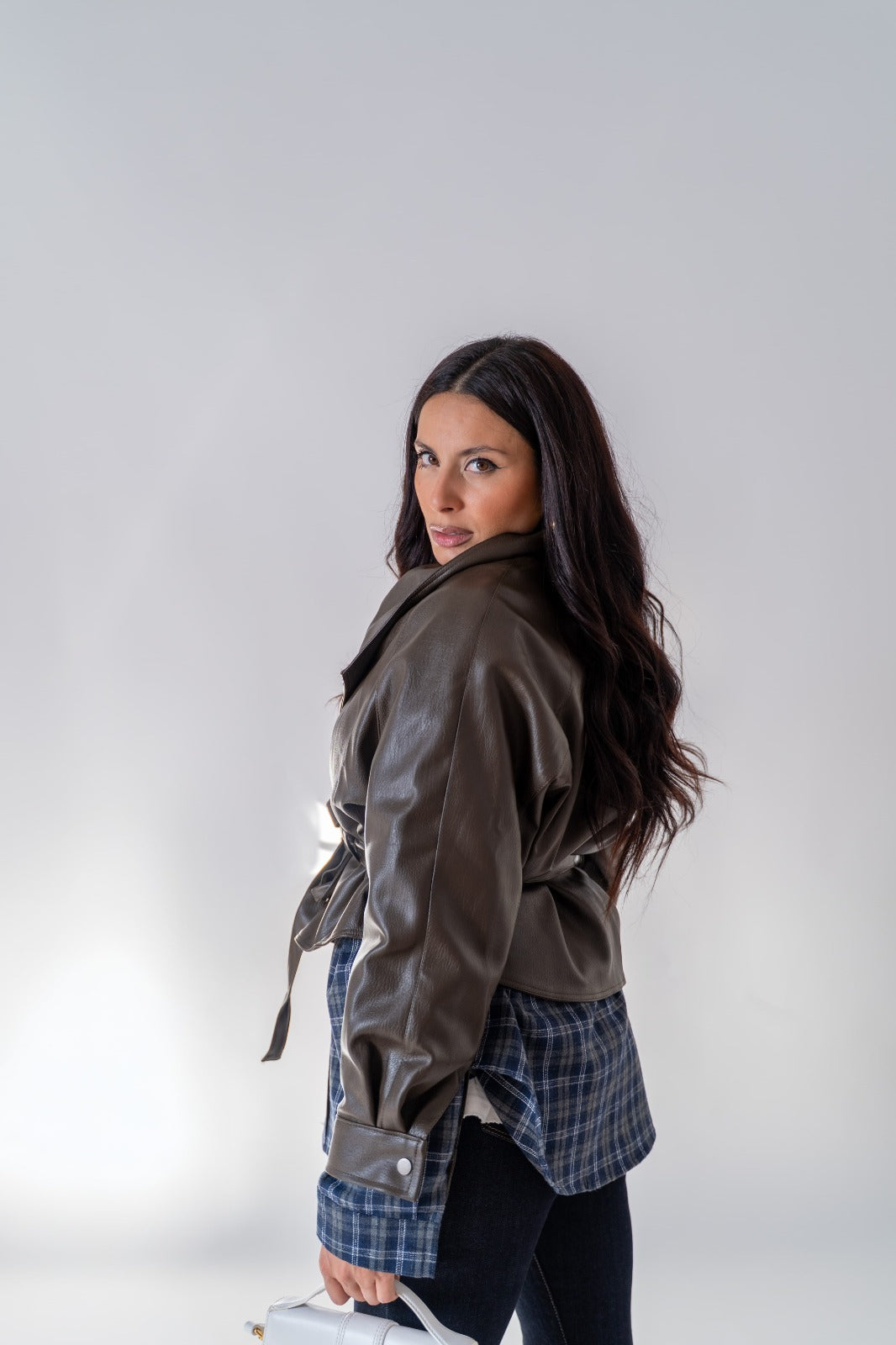 Trench In Ecopelle Brown