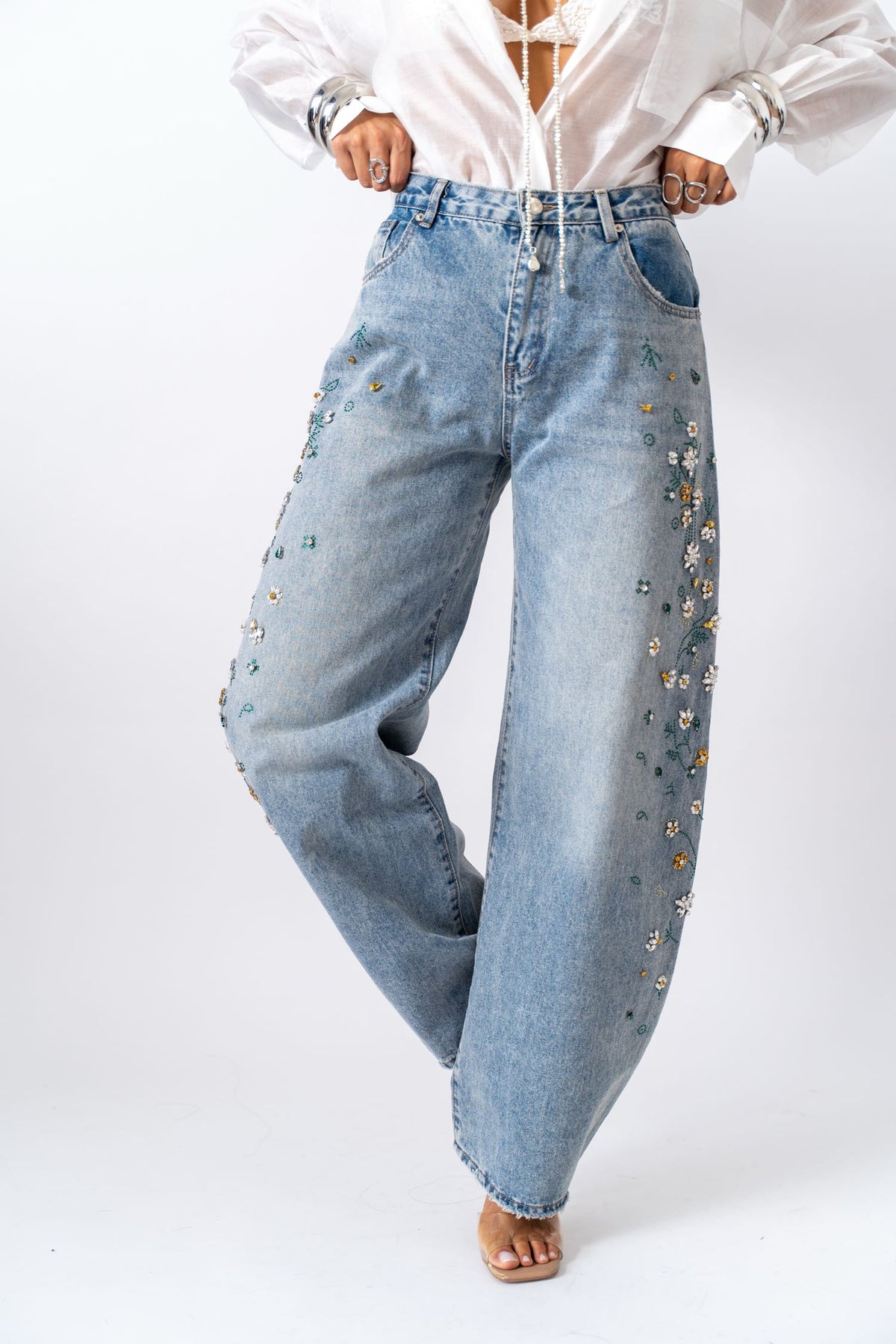 Jeans Ballon Diamonds