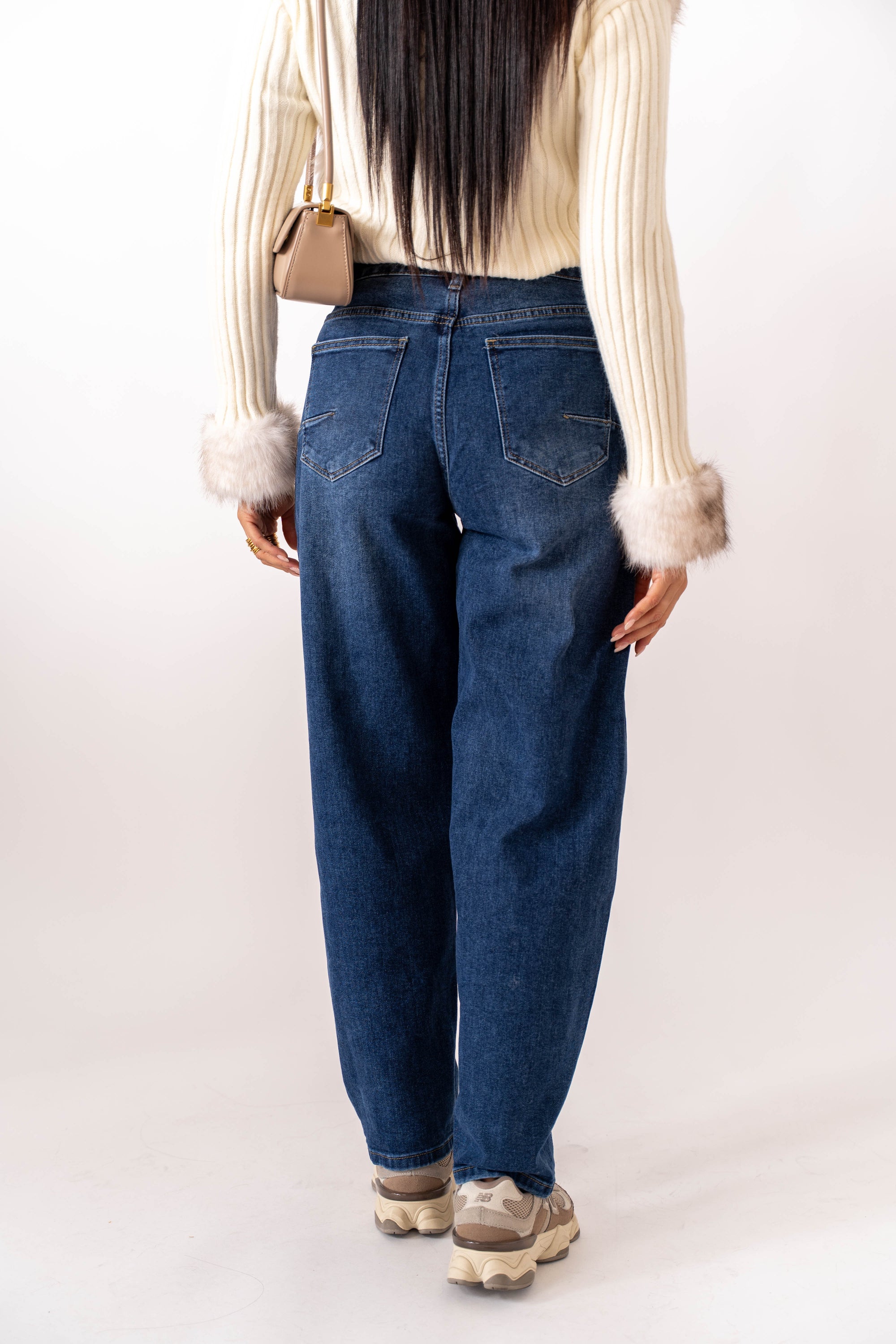 Jeans Balloon Denim Blu