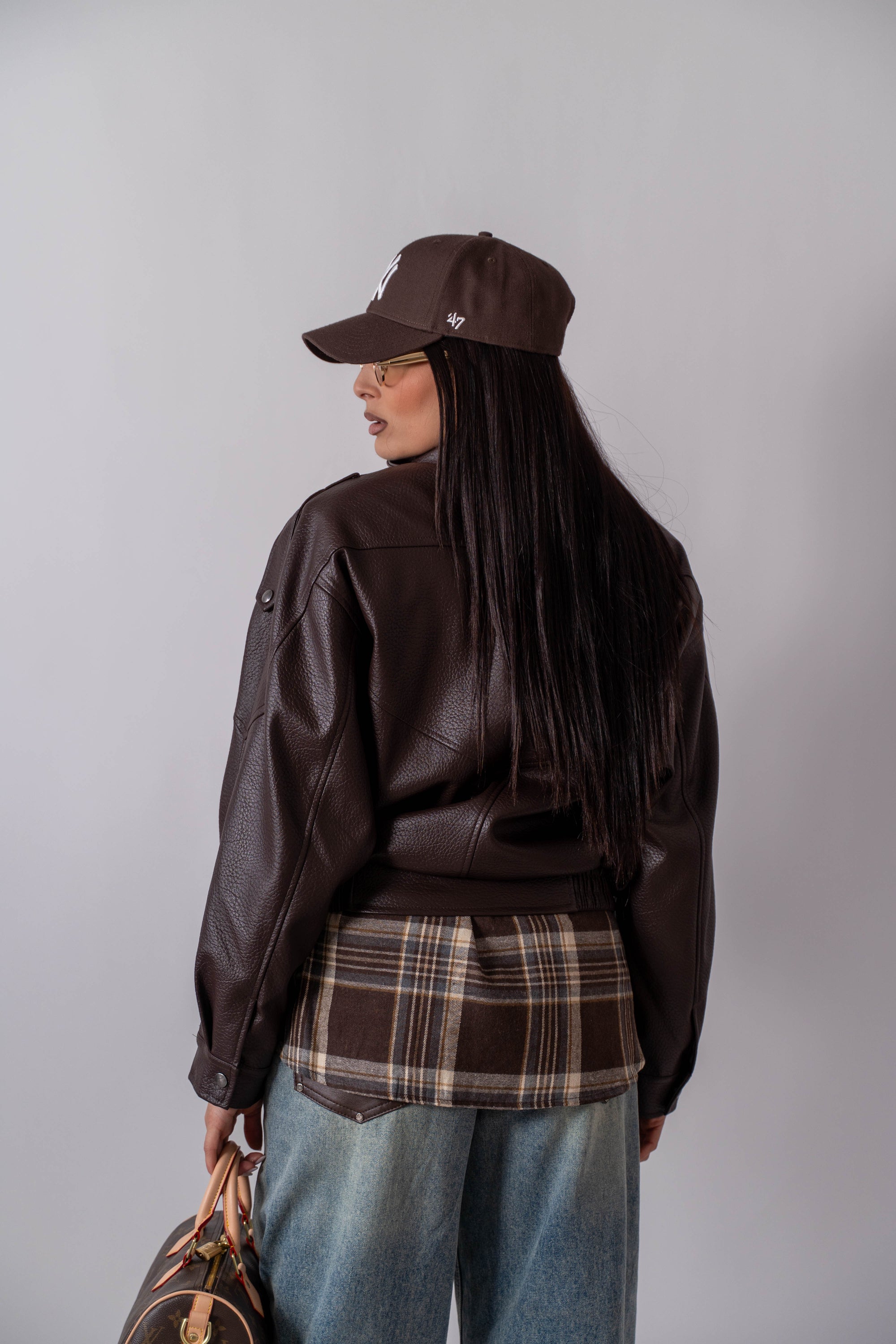 Giubbotto In Ecopelle Margot