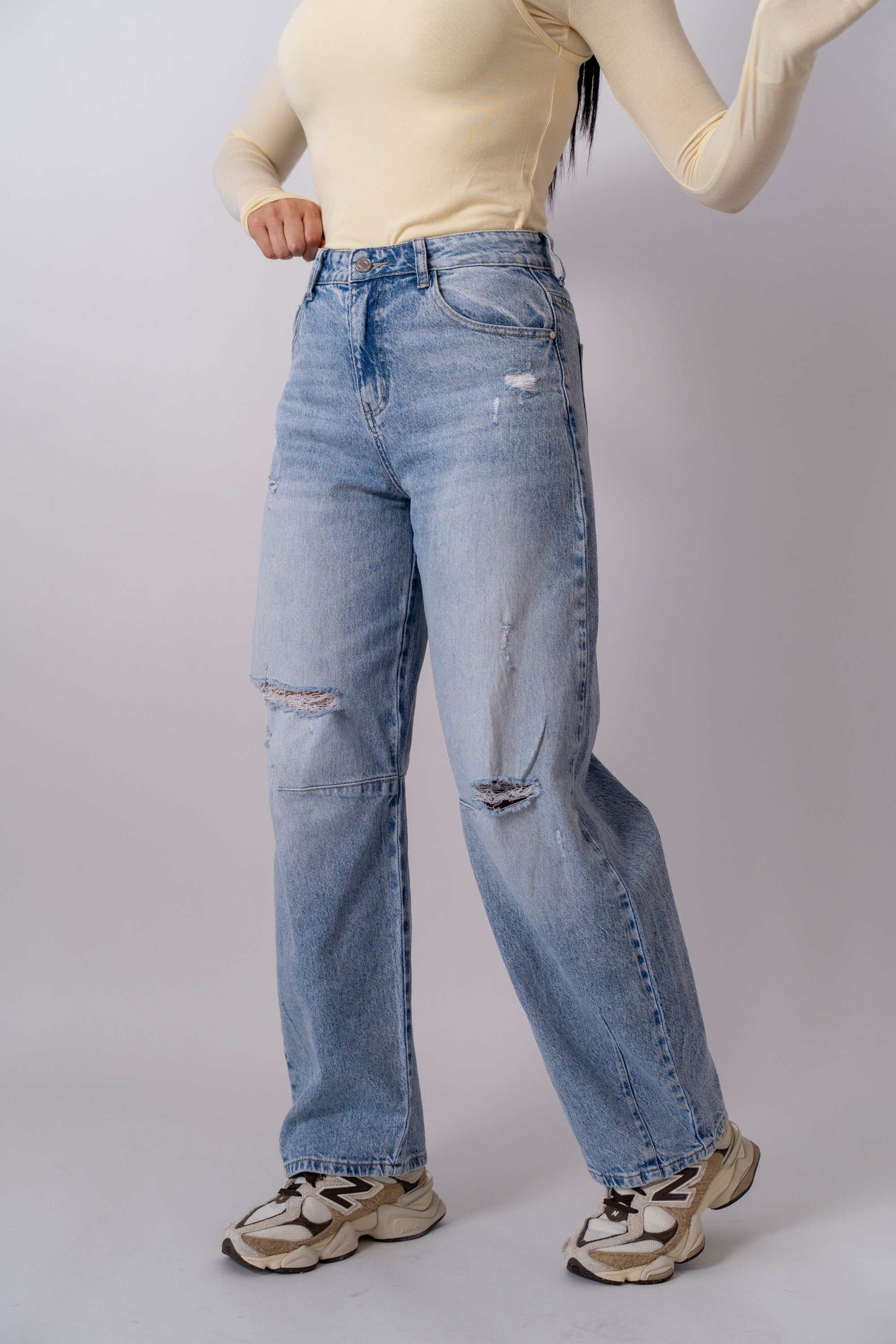 Jeans Con Rotture - Stylish Moda
