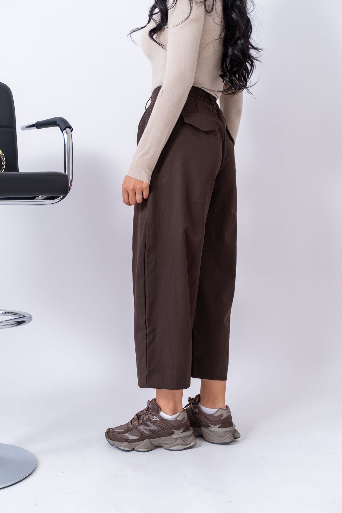 Pantalone Balloon Brown