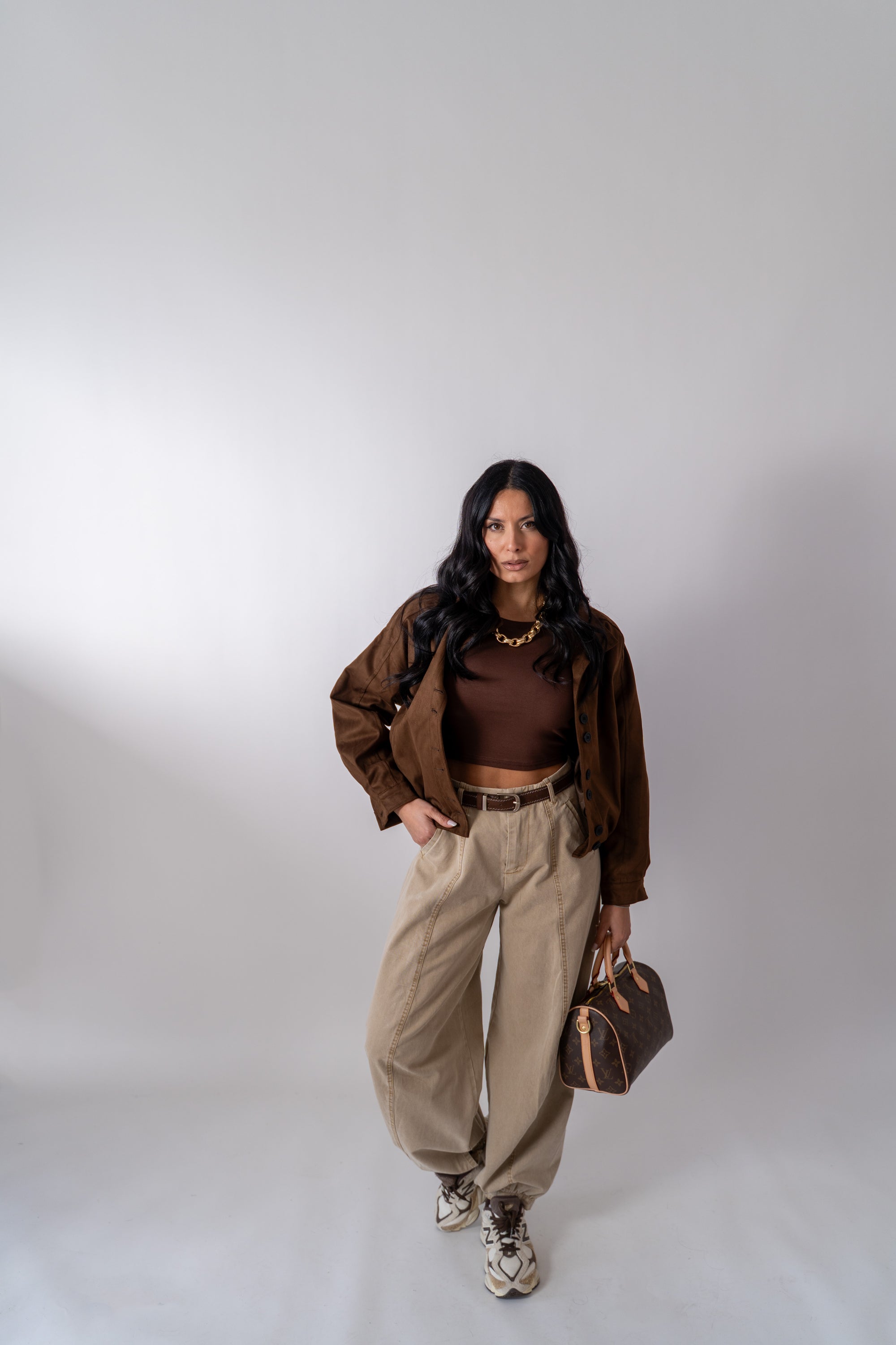 Giubbotto Ecocamoscio Buttons - Stylish Moda