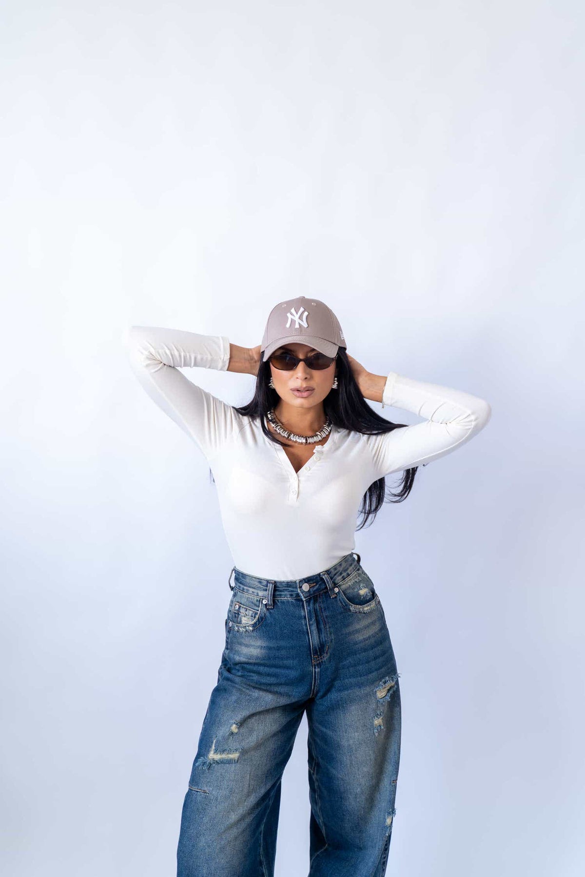 Maglia  Basic Cream
