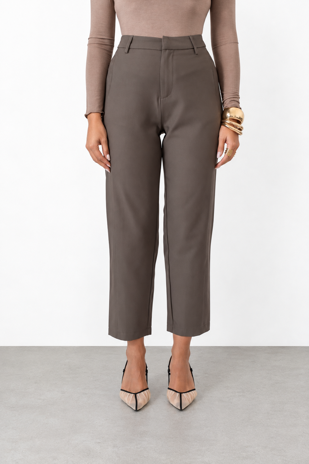 Pantalone Mom Brown