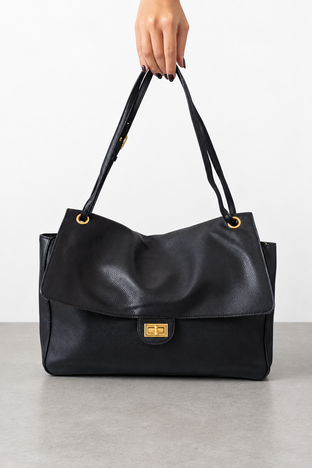 Maxi Shopper In Ecopelle