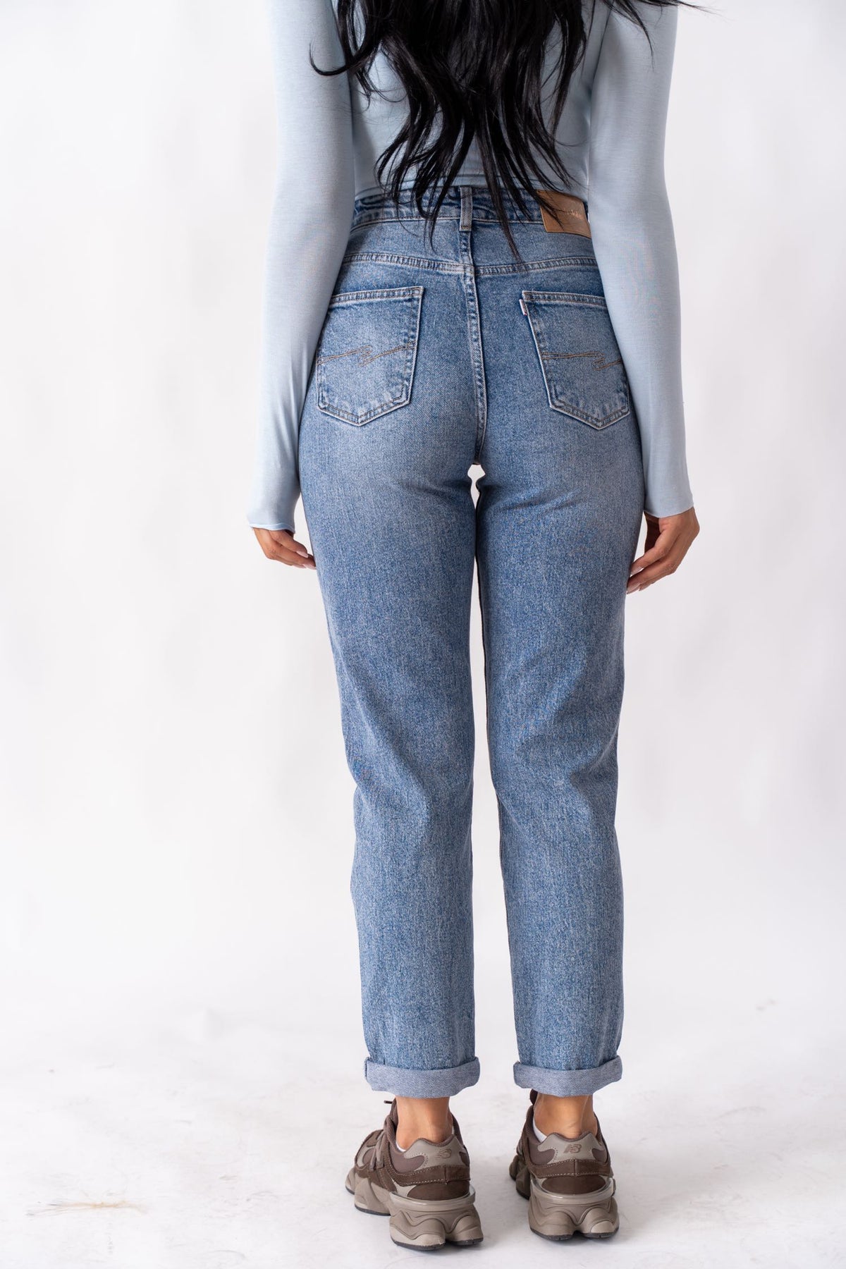 Jeans Mom Fit Light Denim