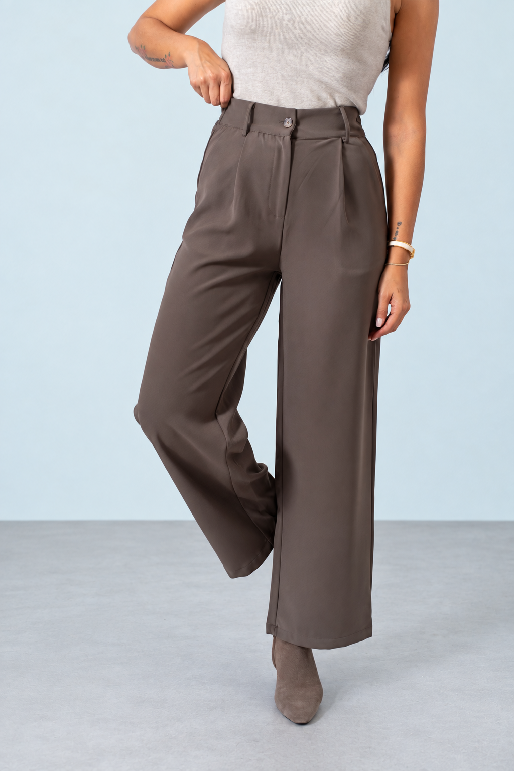 Pantalone Gamba Larga