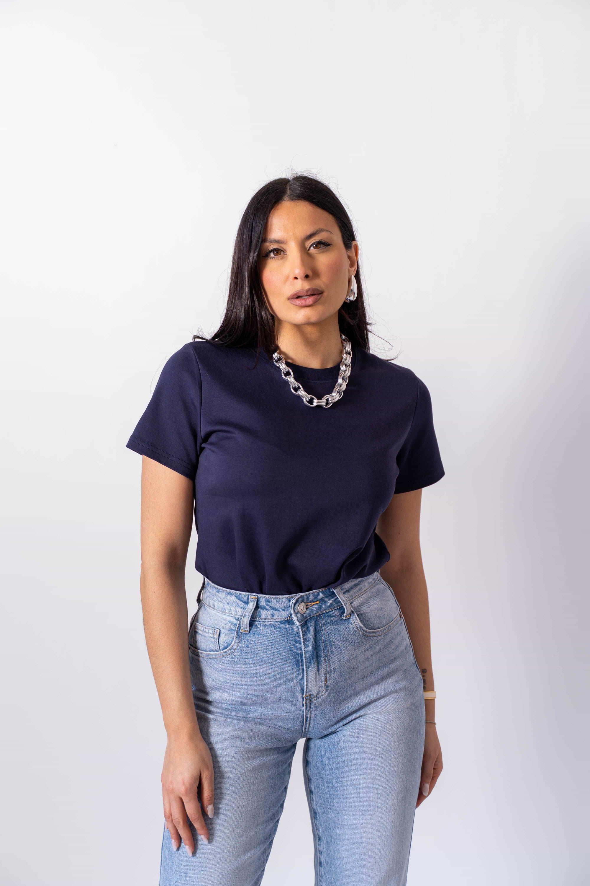 T-Shirt Blu - Stylish Moda