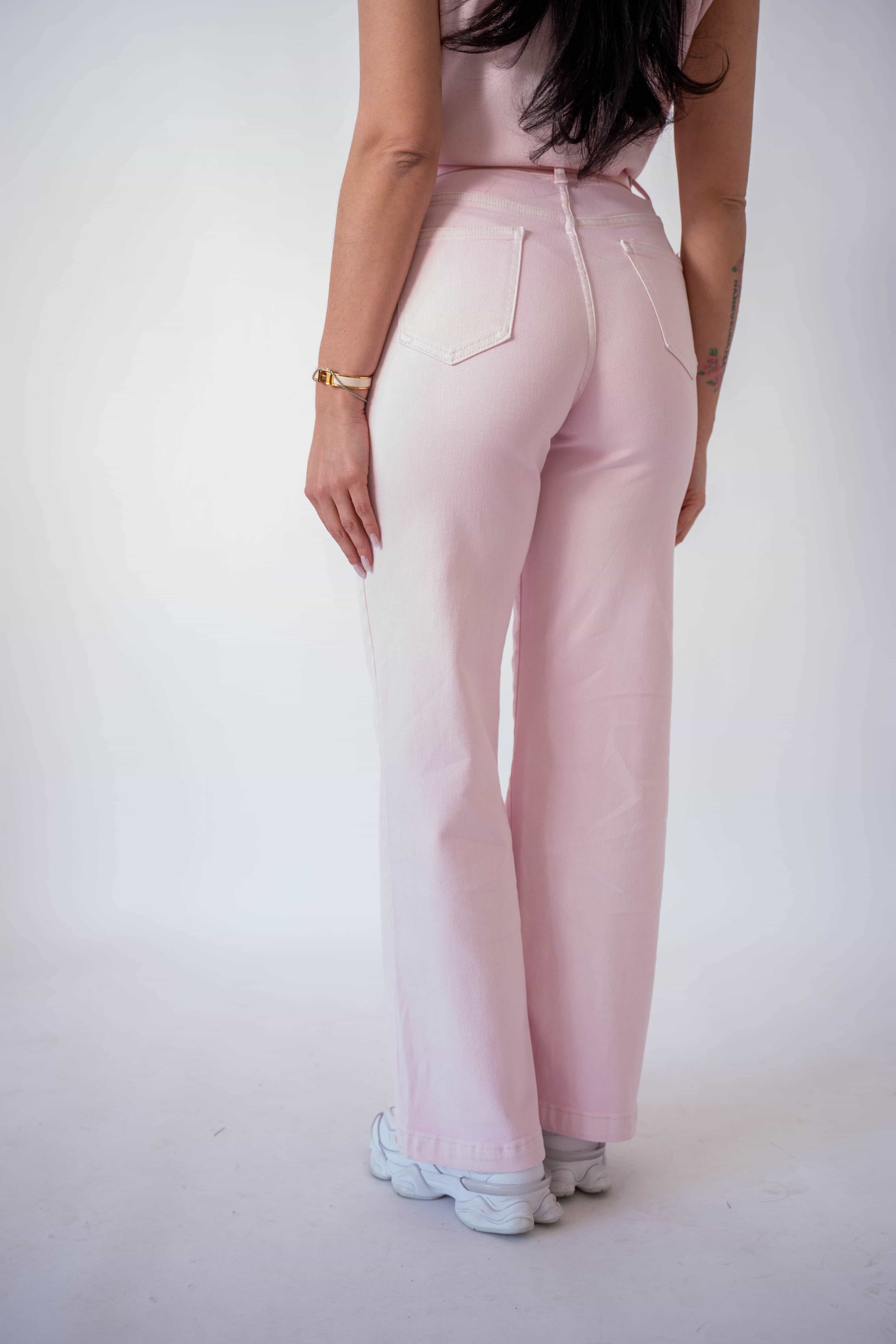 Jeans Rose Con Cintura - Stylish Moda