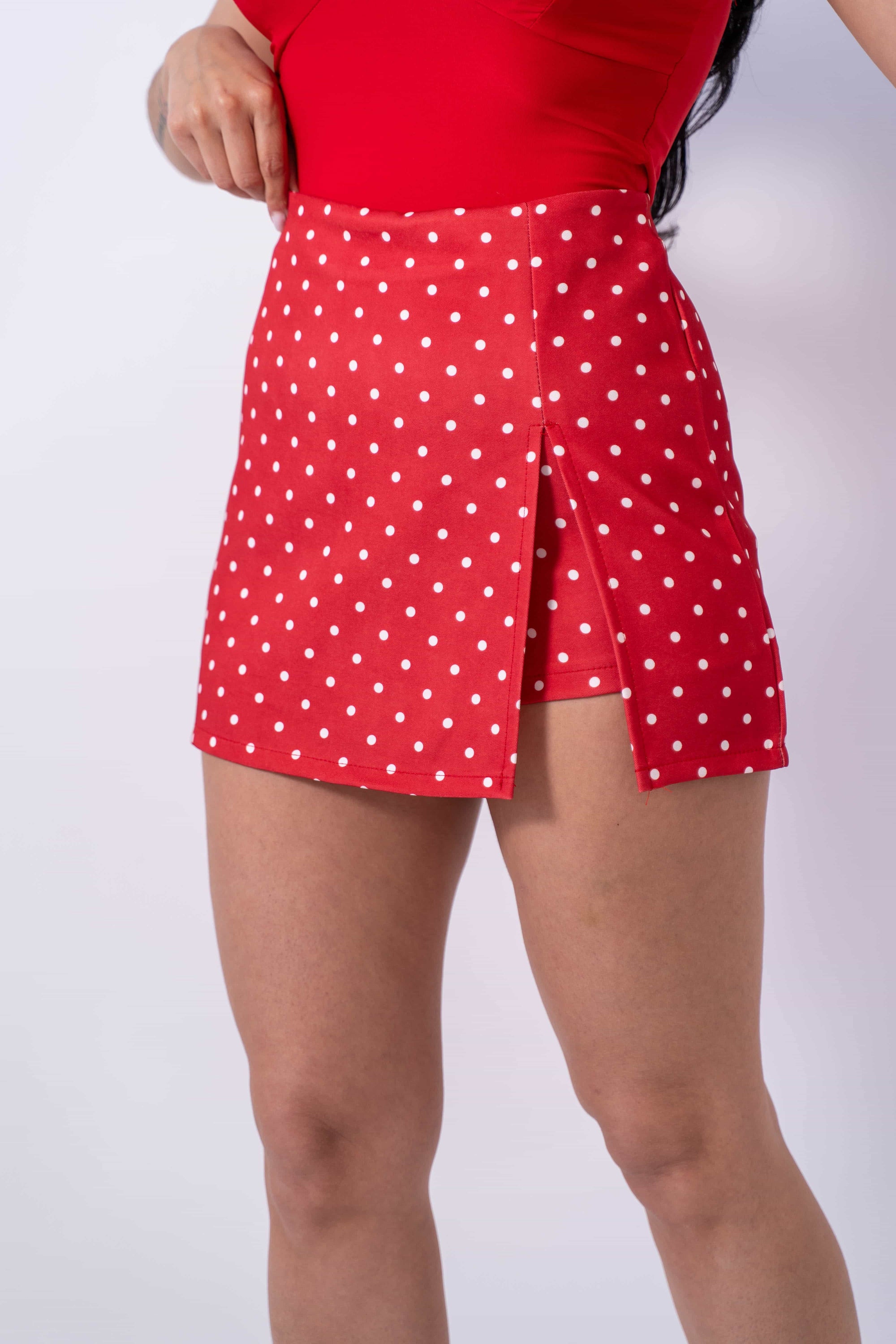 Pantagonna A Pois - Stylish Moda