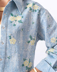 Giacca In Denim Sunflower