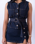 Coordinato In Denim Paris