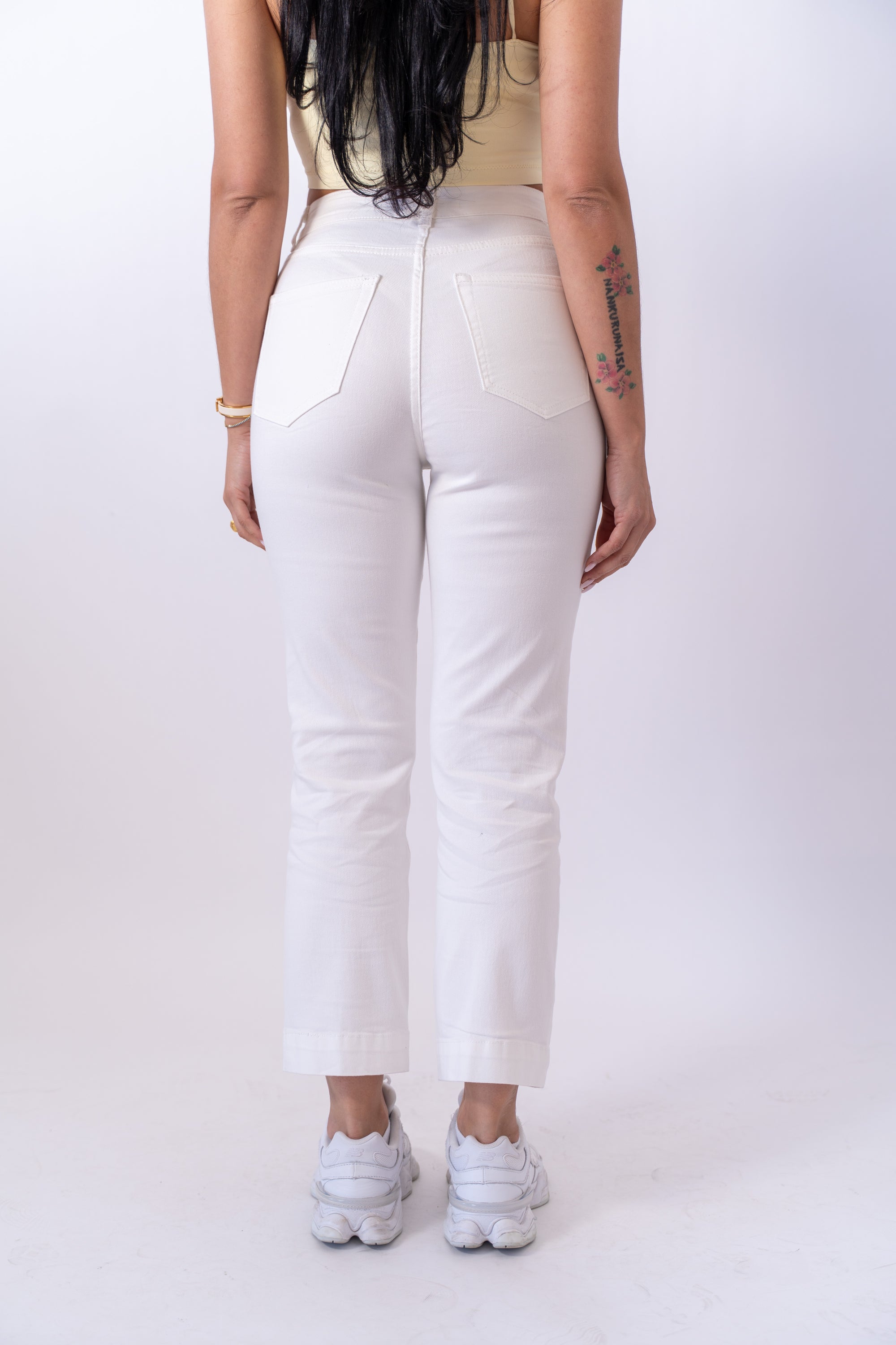 Jeans Straight White