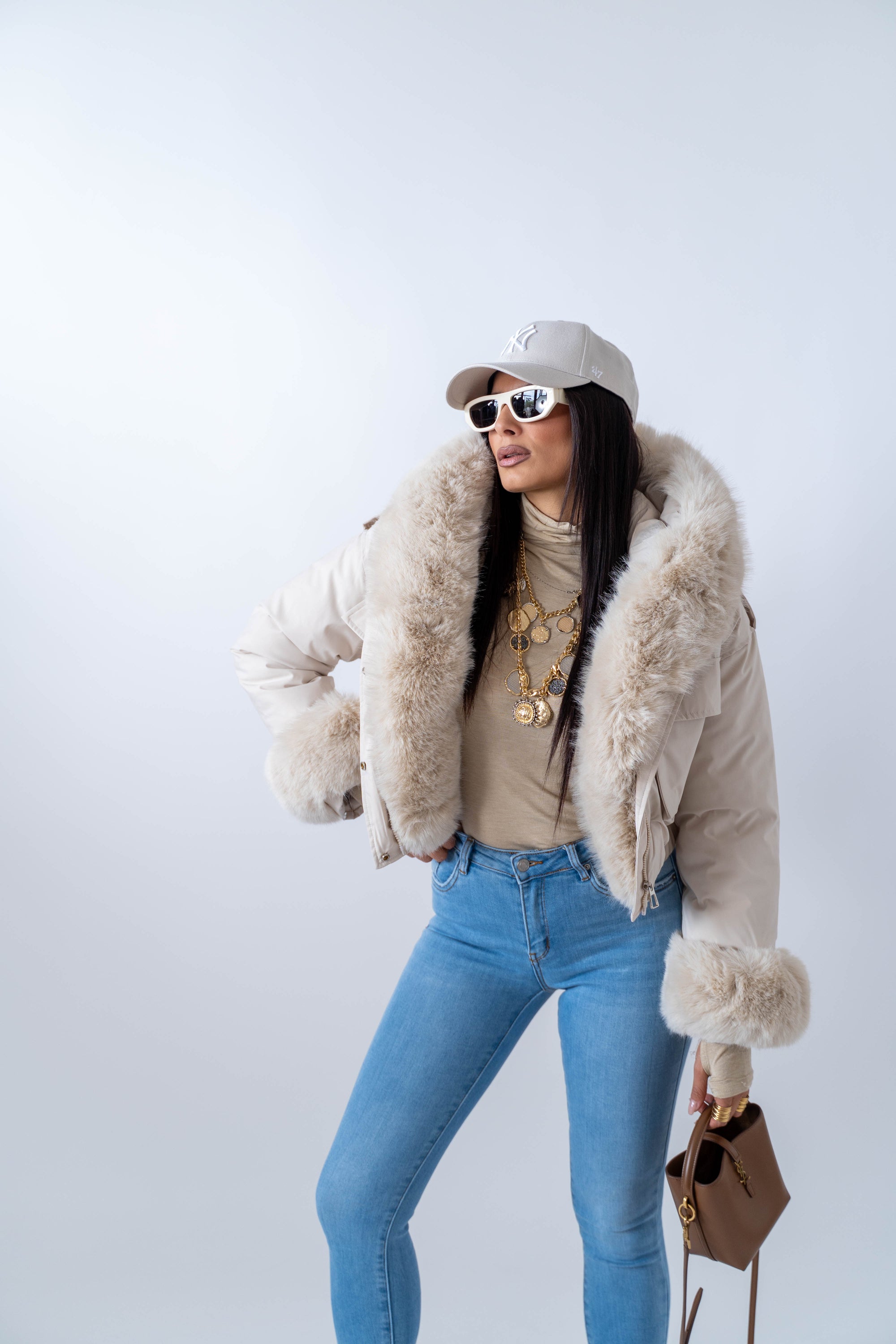 PRE ORDINE Bomber Crop Amira