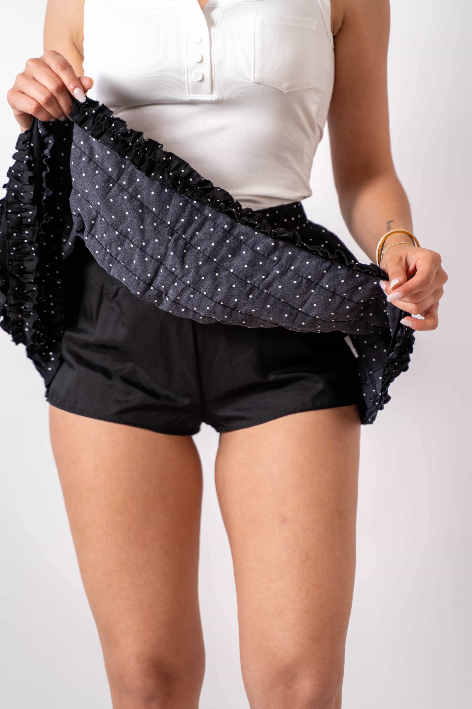 Pantagonna A Pois Black