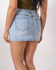 Gonna Light Denim - Stylish Moda