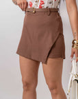 Pantagonna Brown Con Cintura