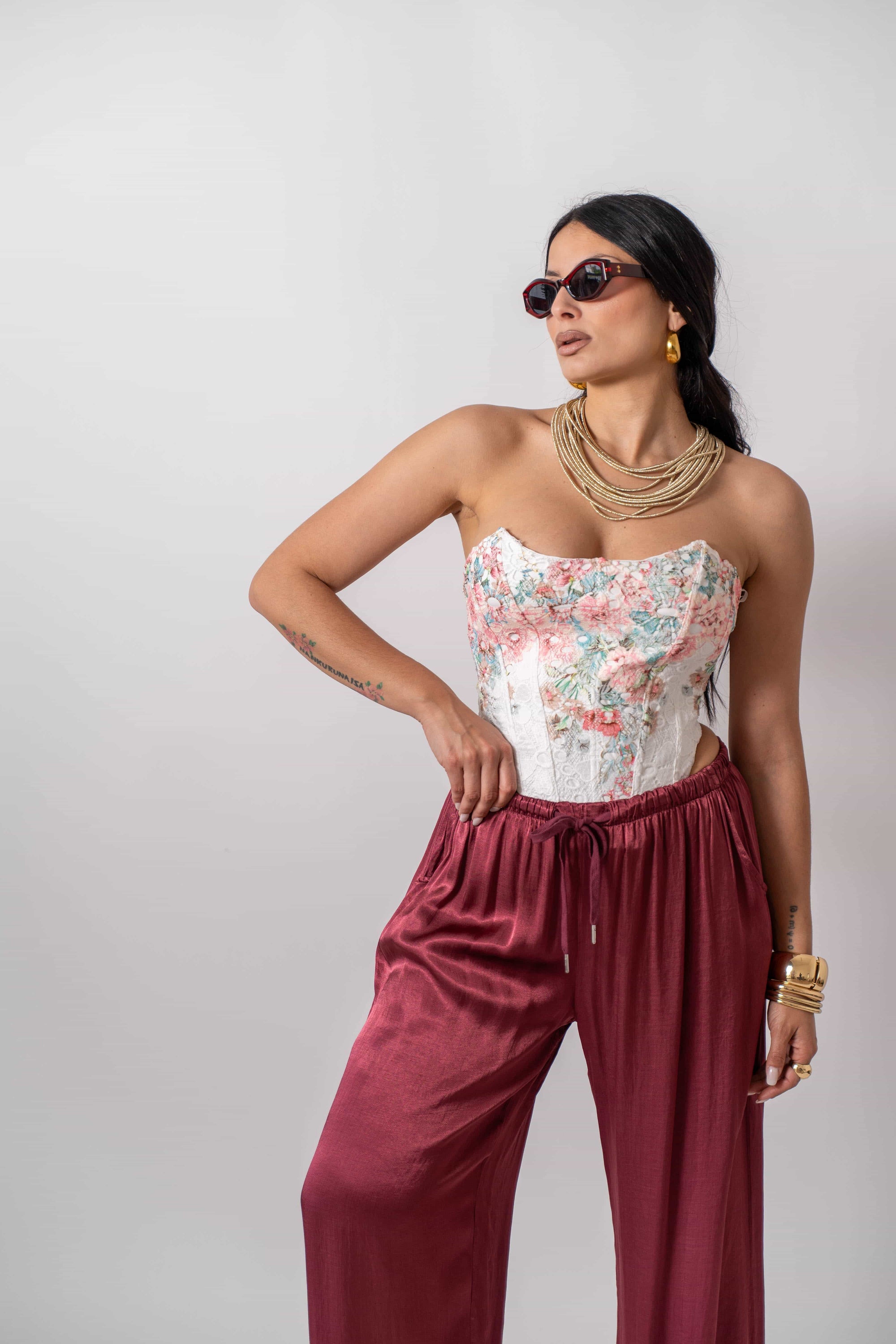 Bustier Rose