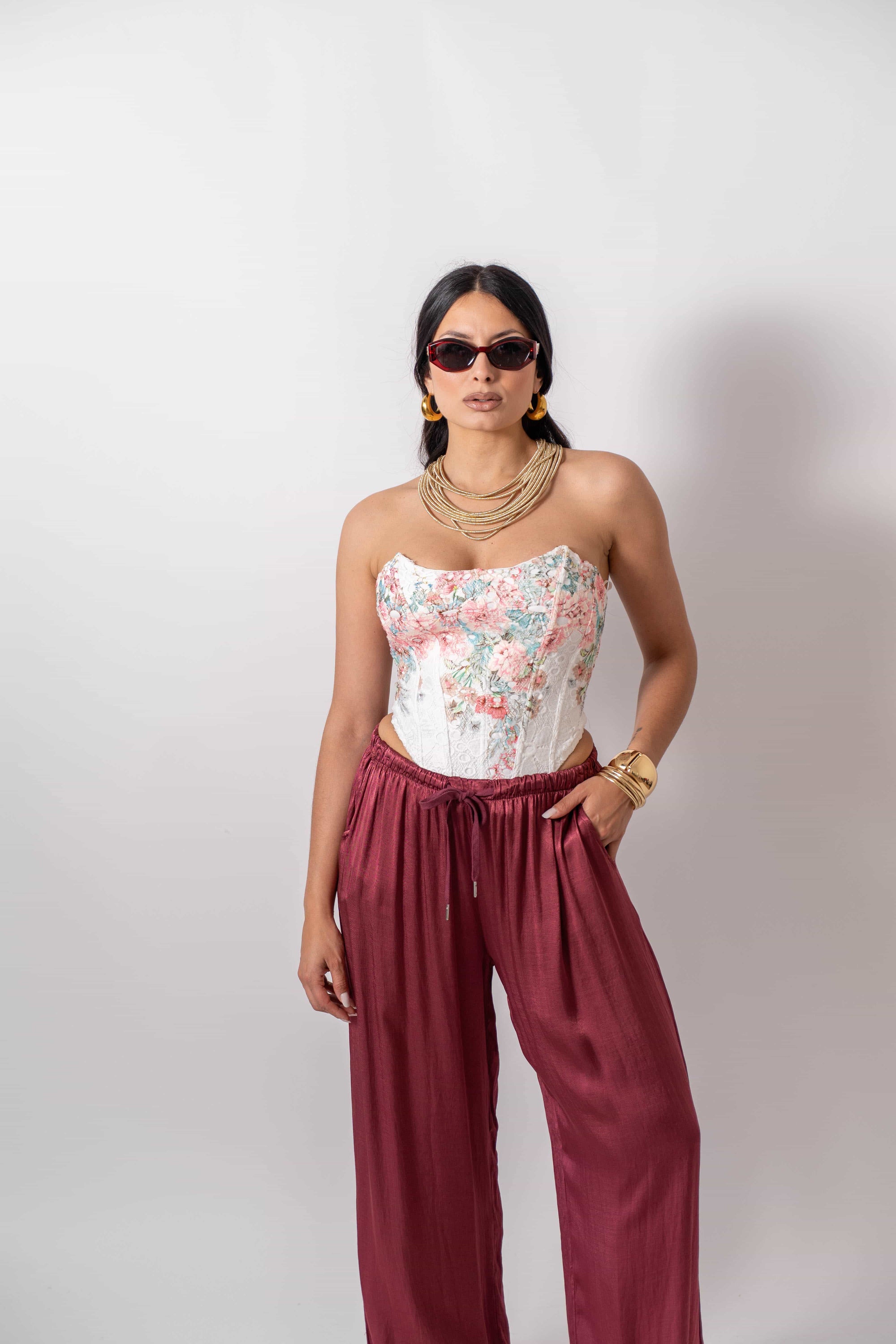 Bustier Rose