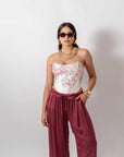 Bustier Rose