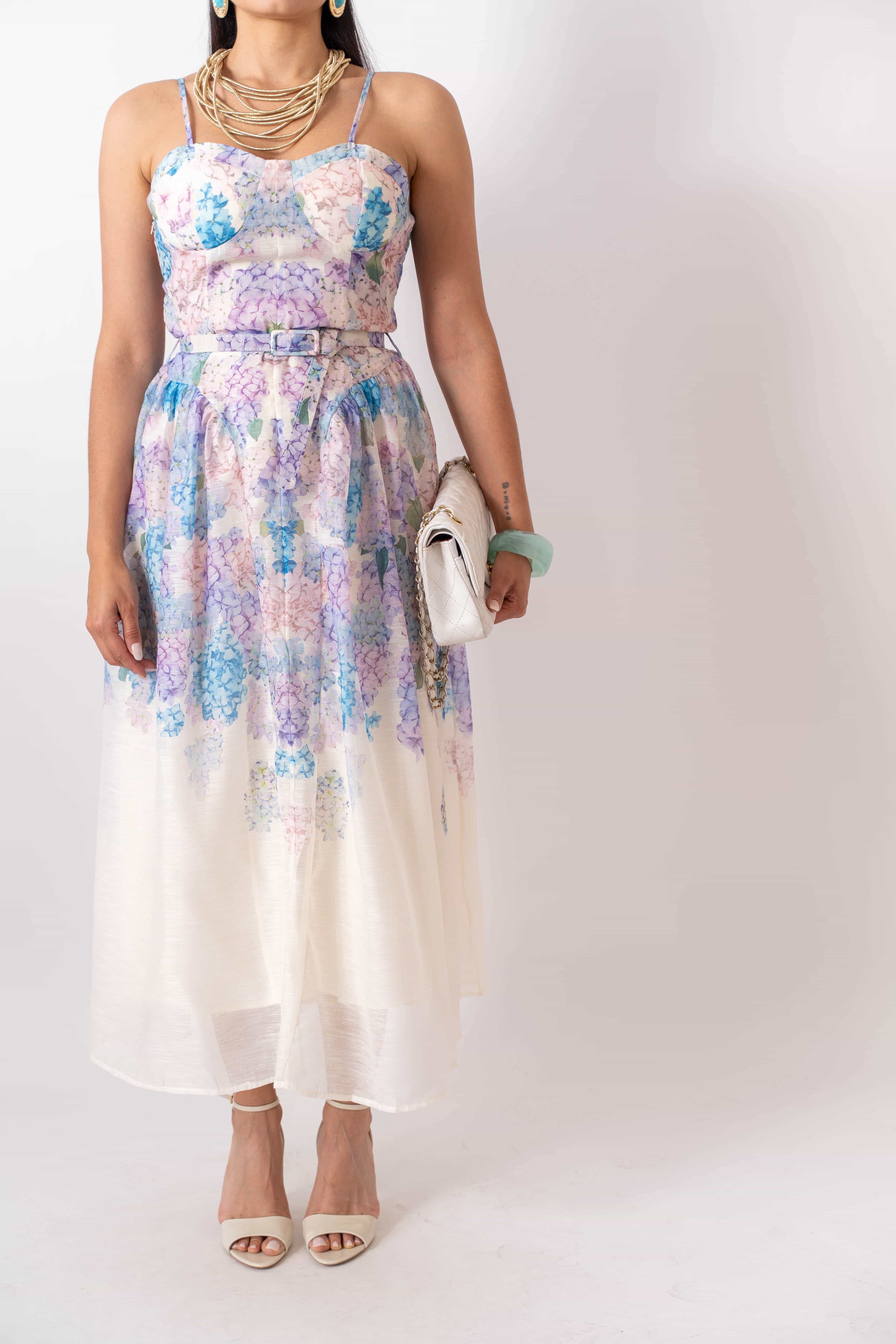 Dress Longuette Flowers