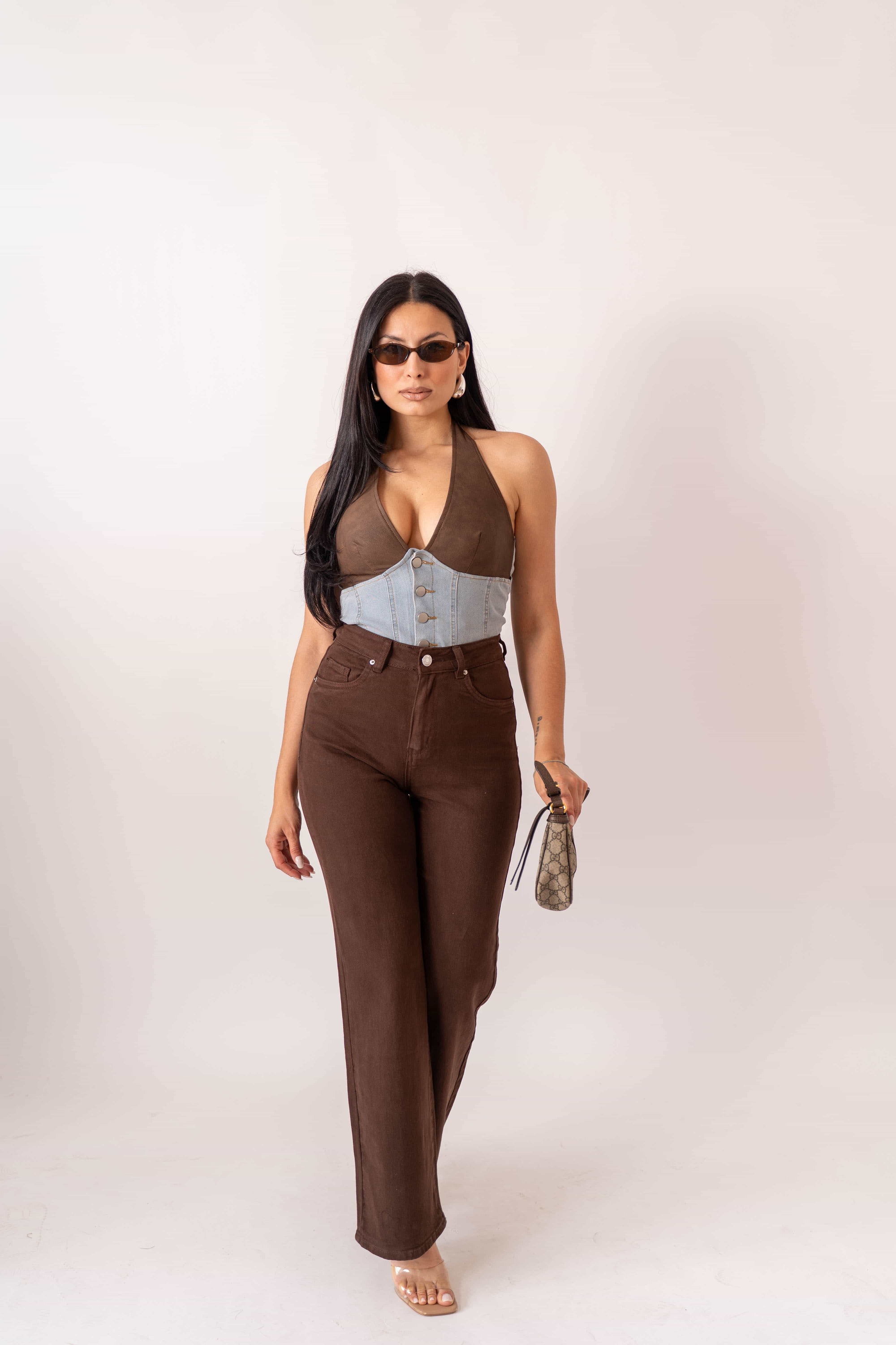 Top In Denim Aisha