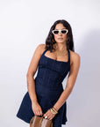 Mini Dress In Denim 2.0