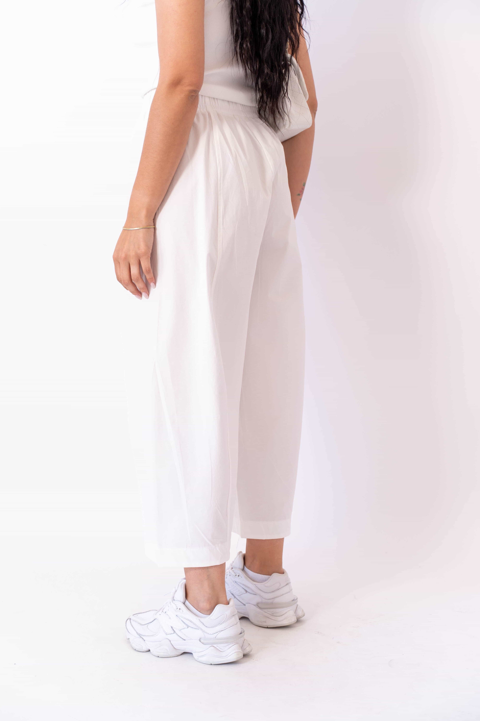 Pantalone White Balloon