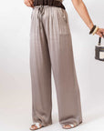 Pantalone Satin - Stylish Moda
