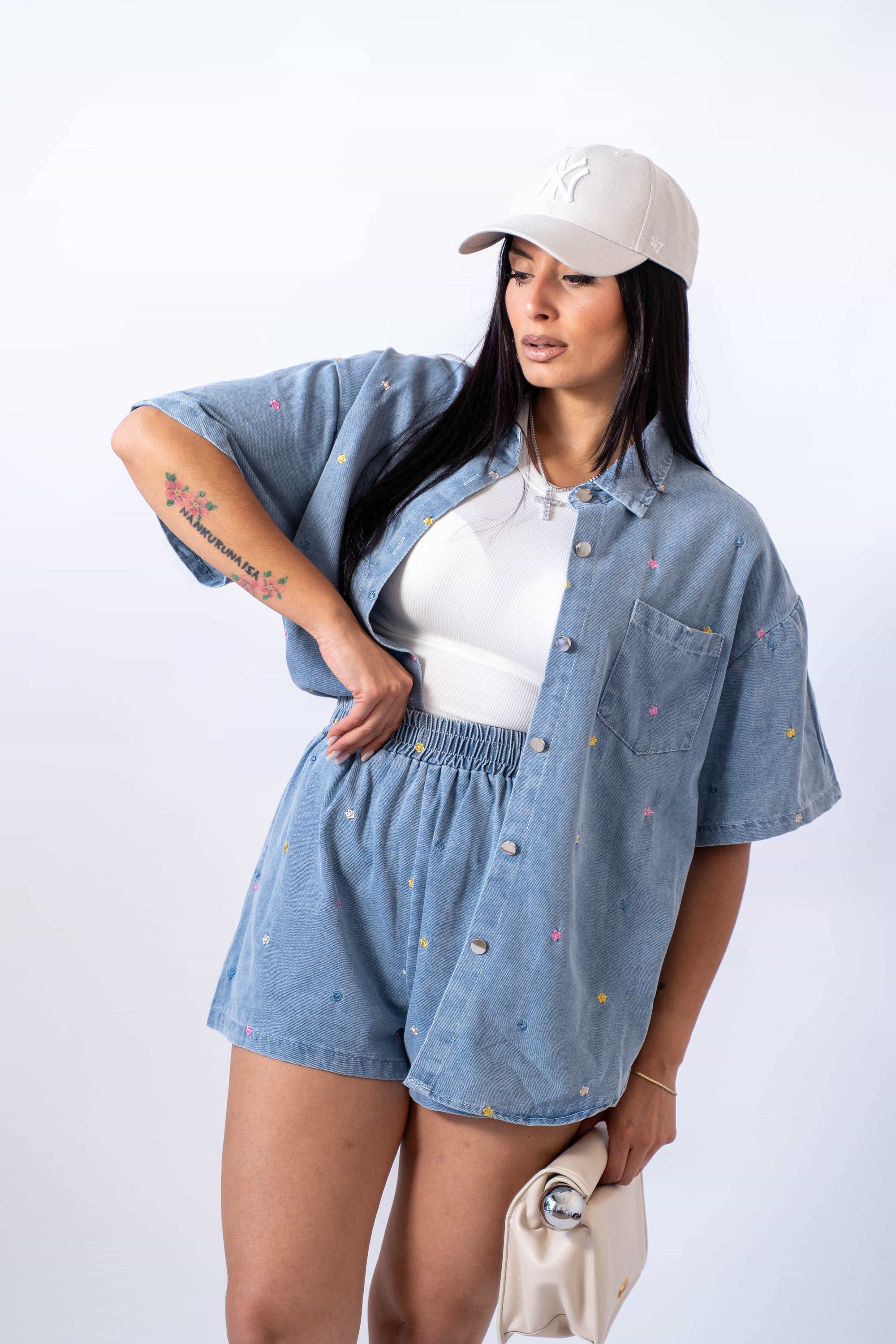 Coordinato In Denim SunFlower