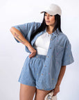Coordinato In Denim SunFlower