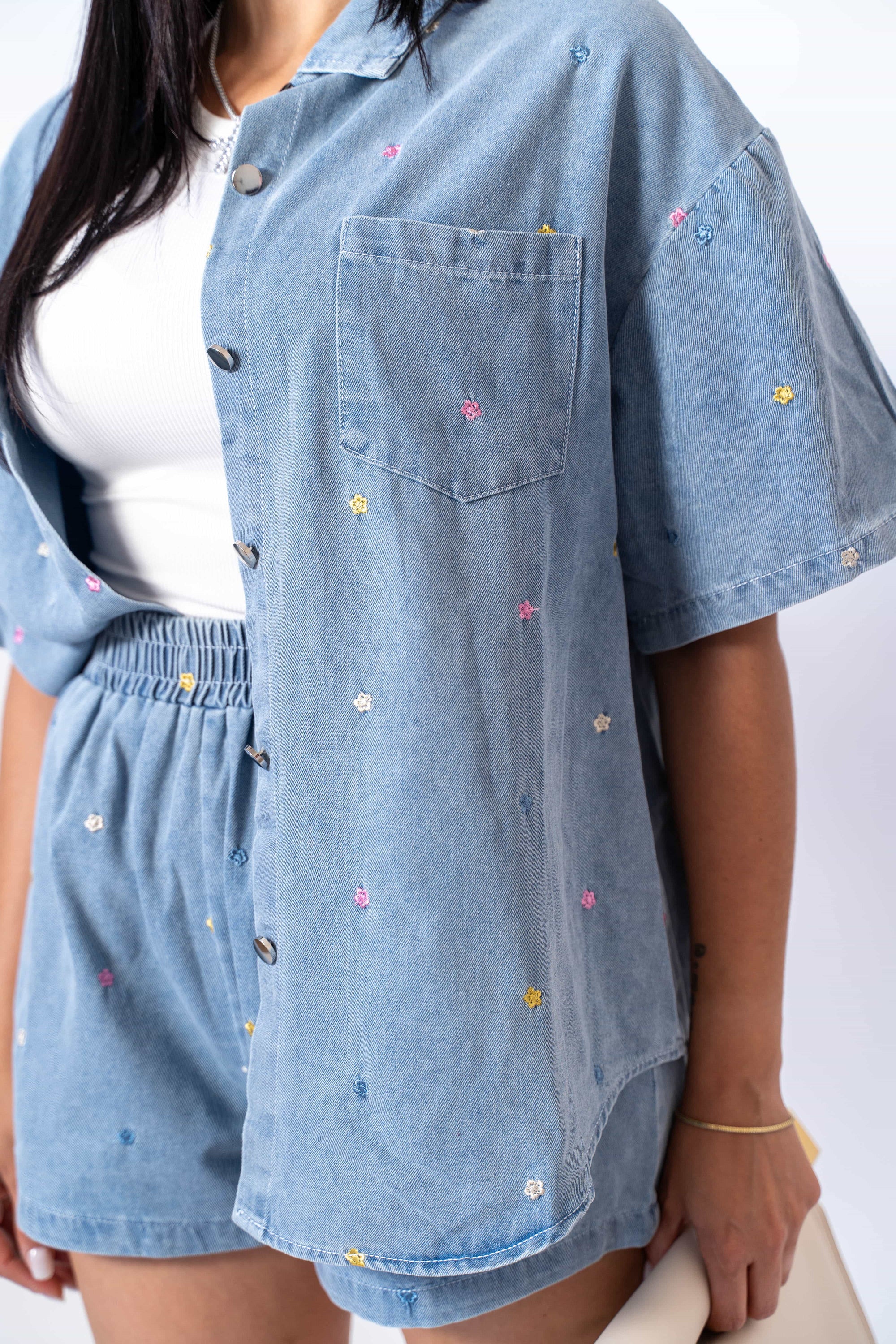 Coordinato In Denim SunFlower