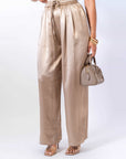 Pantalone In Raso - Stylish Moda