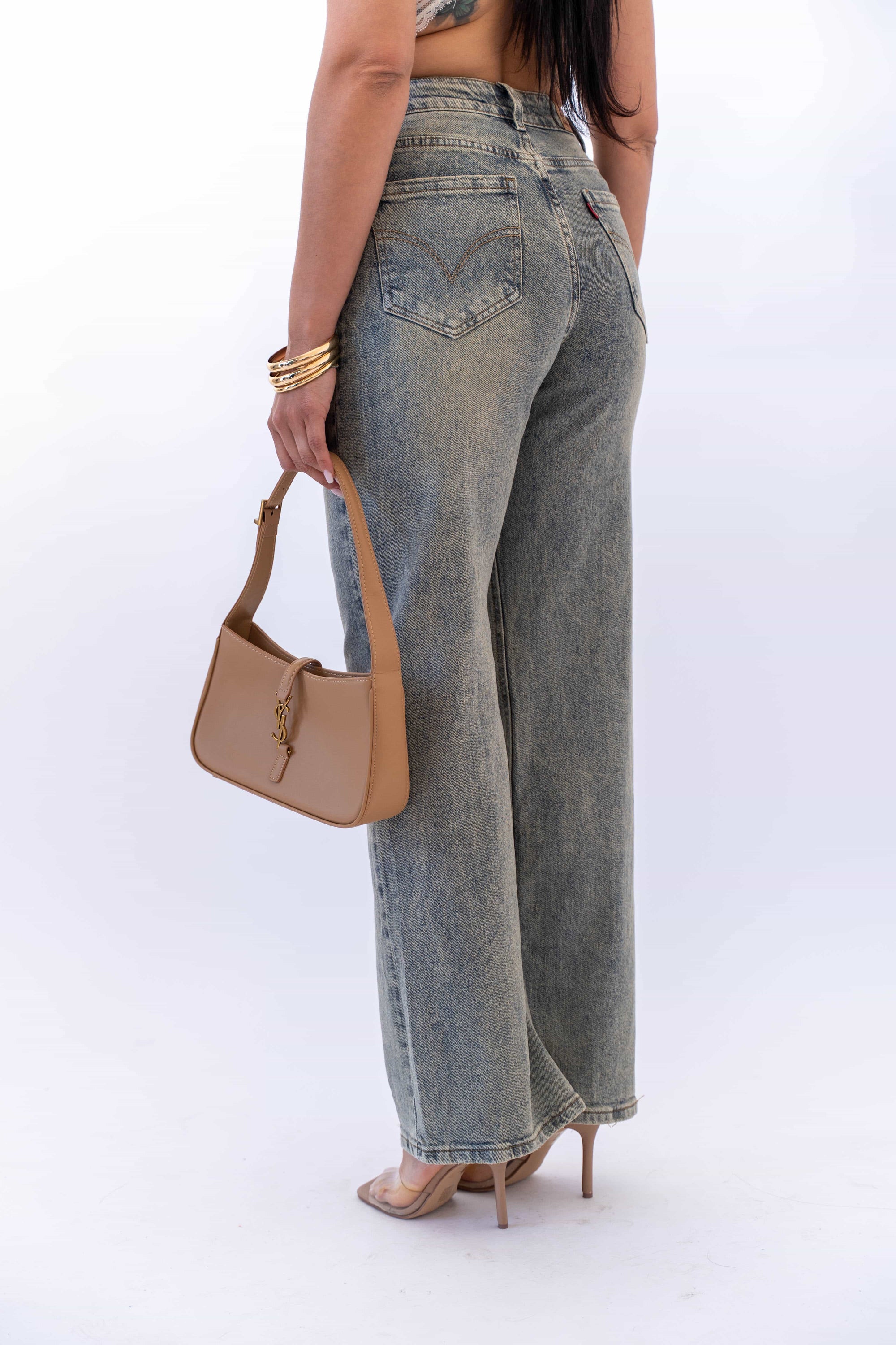 Jeans In Denim Vintage