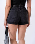 Shorts In Denim Noir