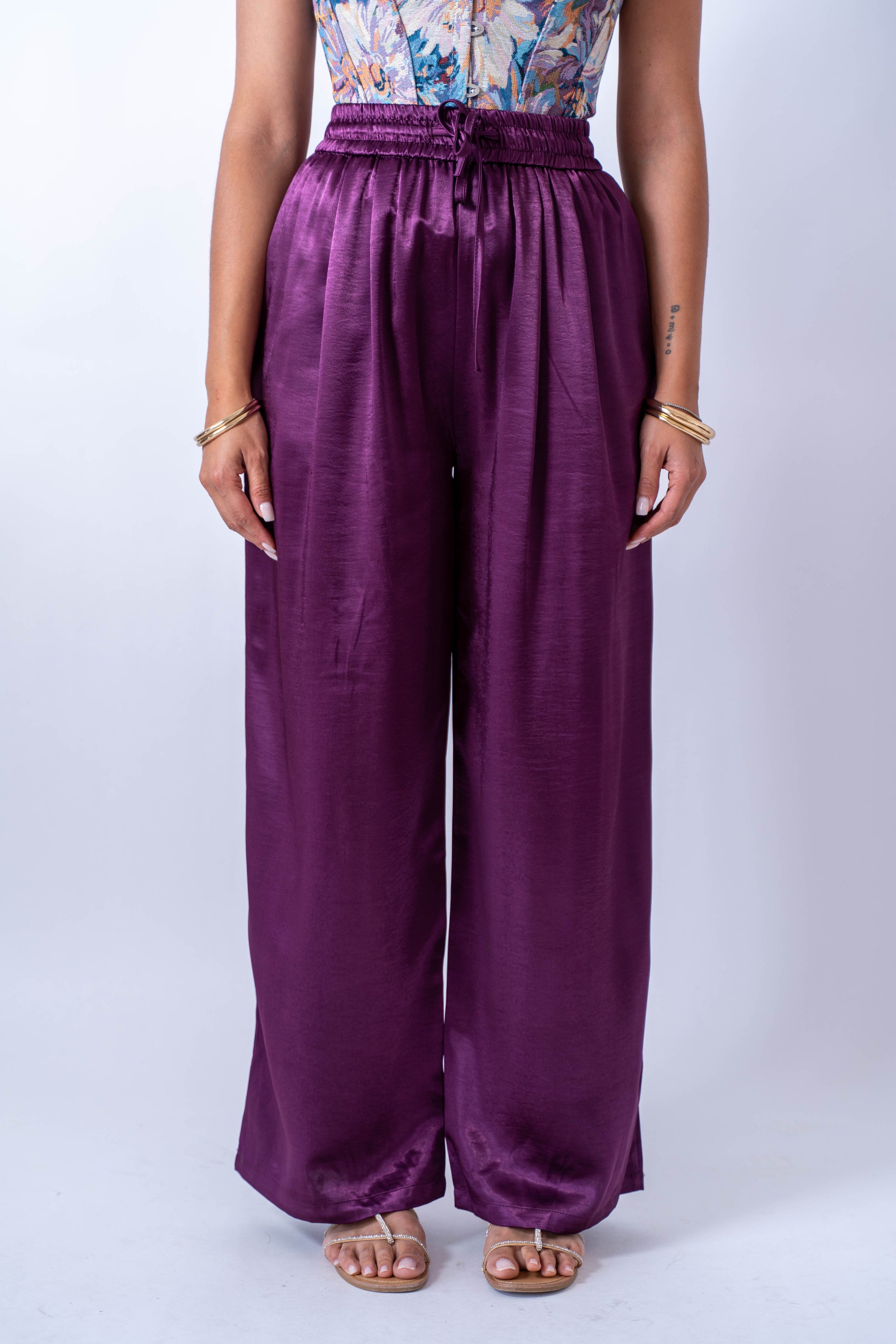 Pantalone In Raso