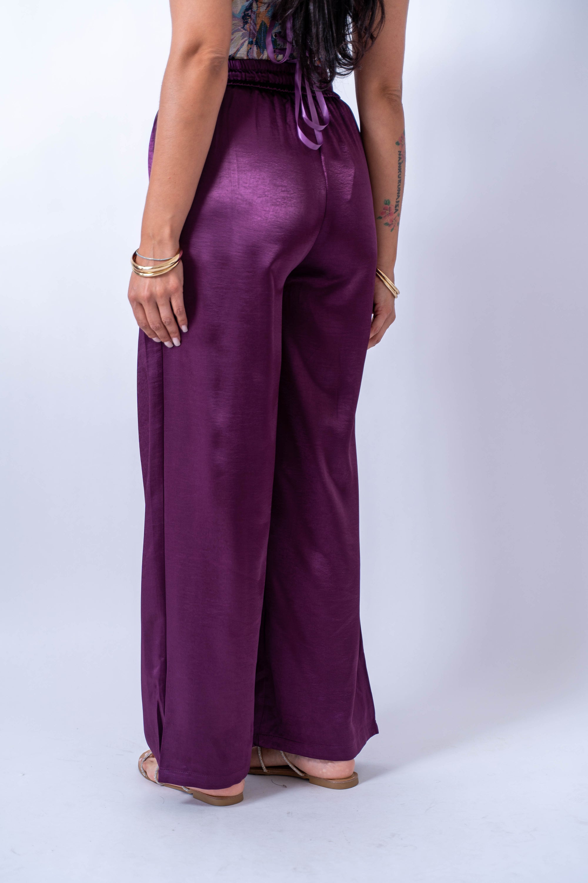 Pantalone In Raso